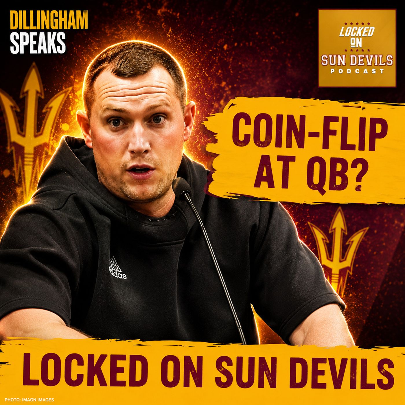 REPORT: Kenny Dillingham Says ASU's QB Battle Goes To The Final Week episode artwork