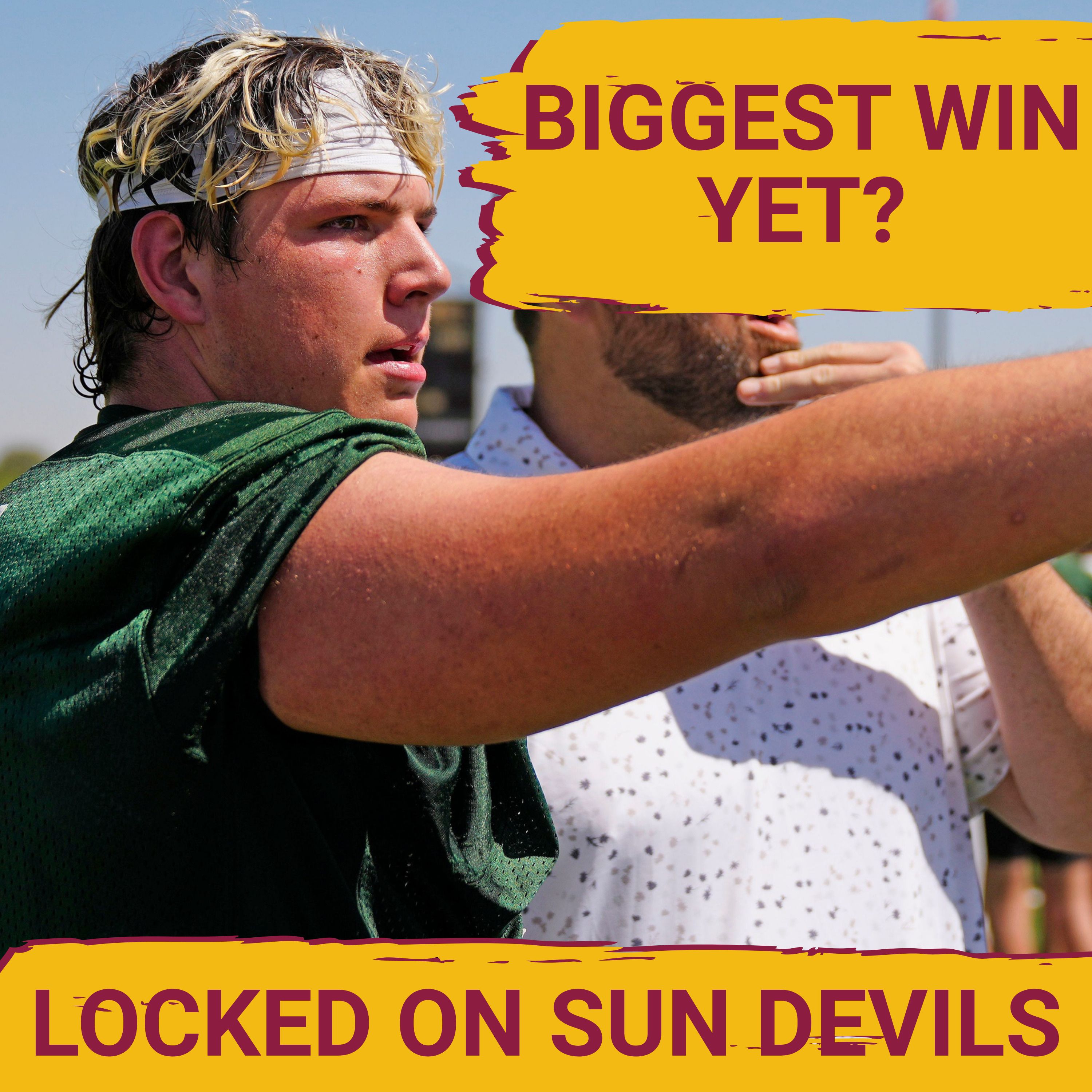 BREAKTHROUGH: Jake Hildebrand Set to Give ASU Its Biggest OL Recruiting Win in Years episode artwork