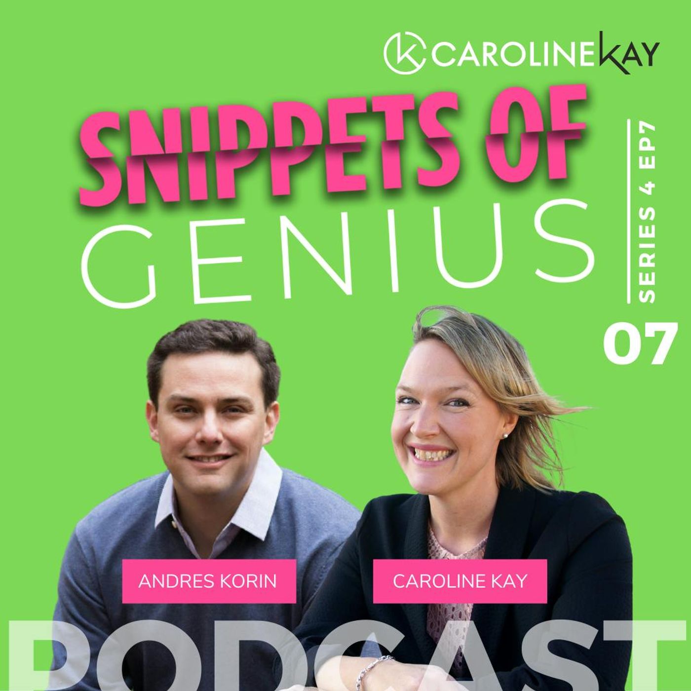 S4 Ep7: How to fail without regret and carve out a strong future with Andres Korin