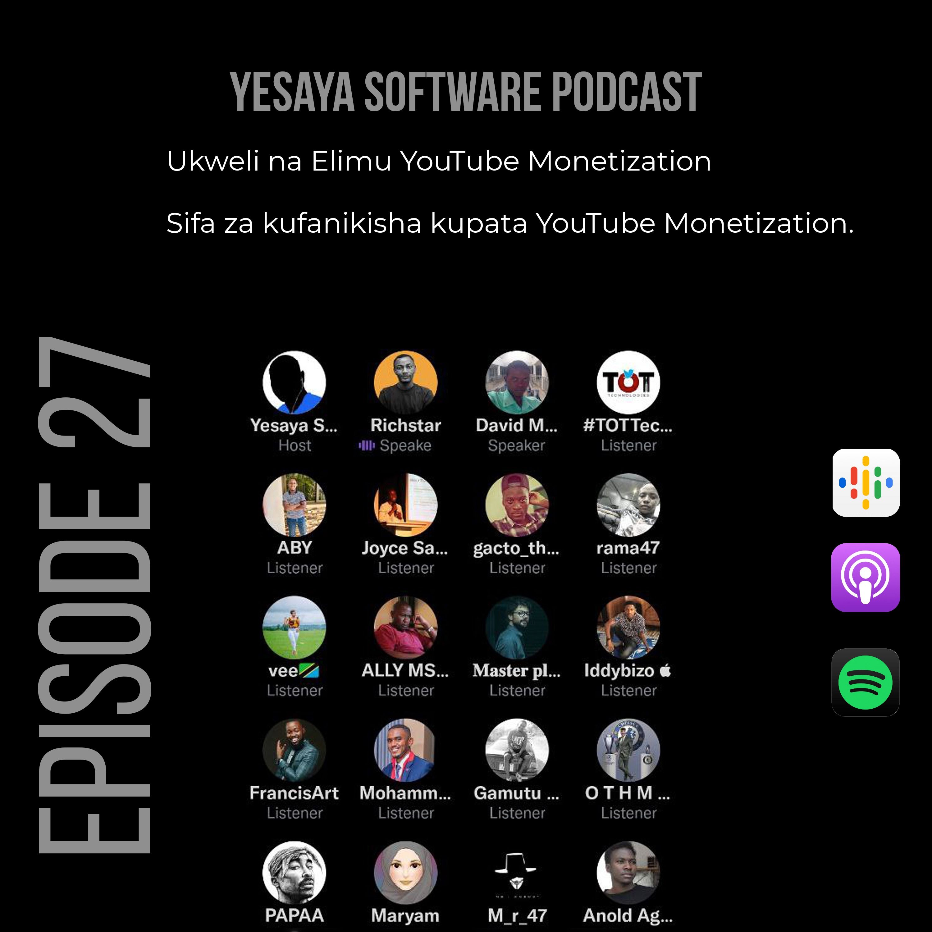 Yesaya Software Podcast