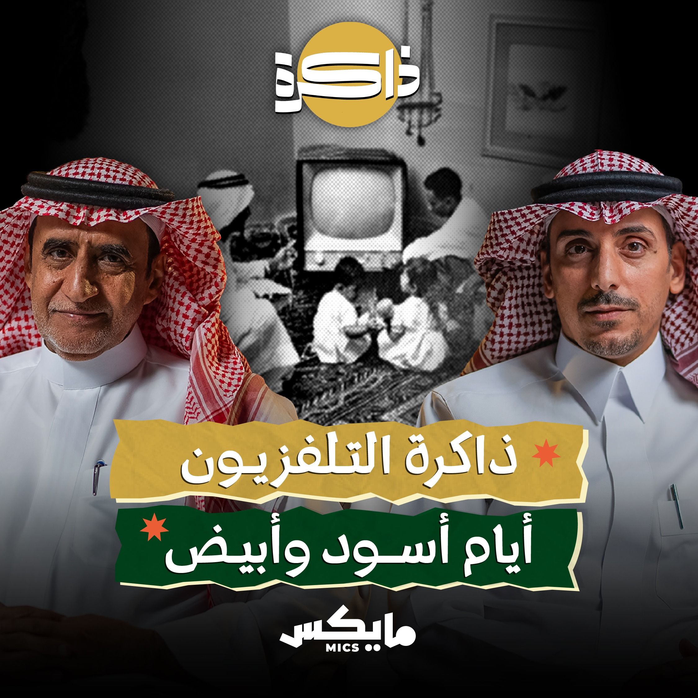 ذاكرة التلفزيون أيام أسود وأبيض