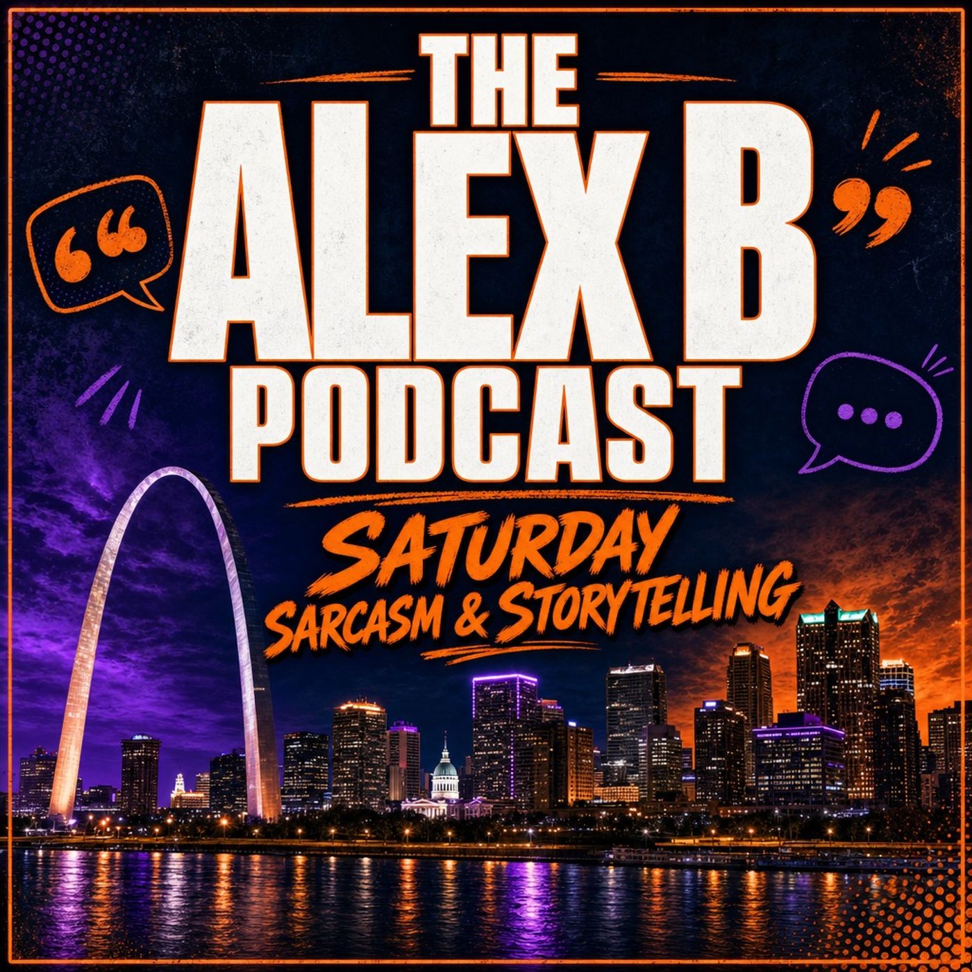 EP: SATURDAY SARCASM & STORY TELLING episode artwork