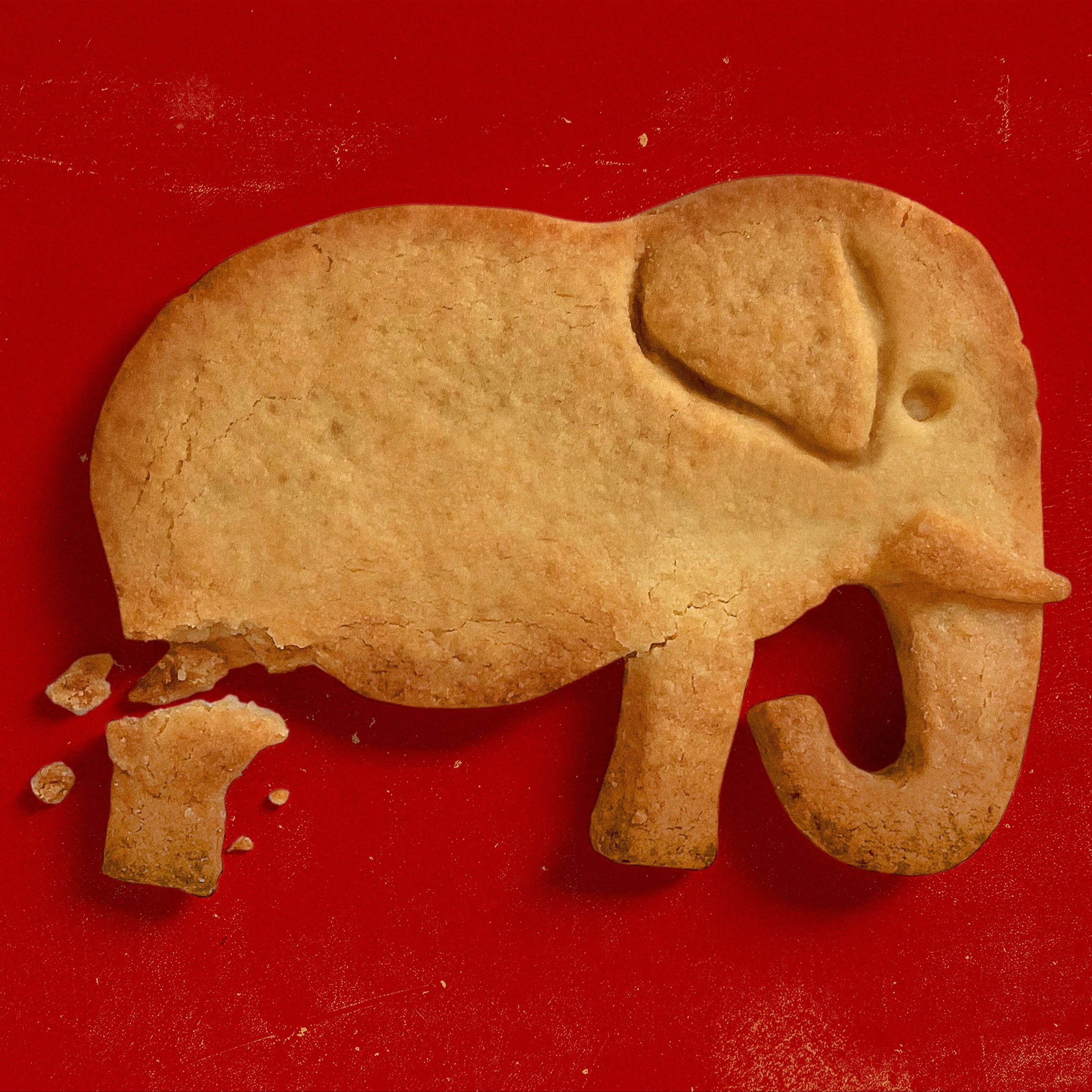 Sarah Longwell, a Former Republican, on “How to Eat an Elephant” episode artwork