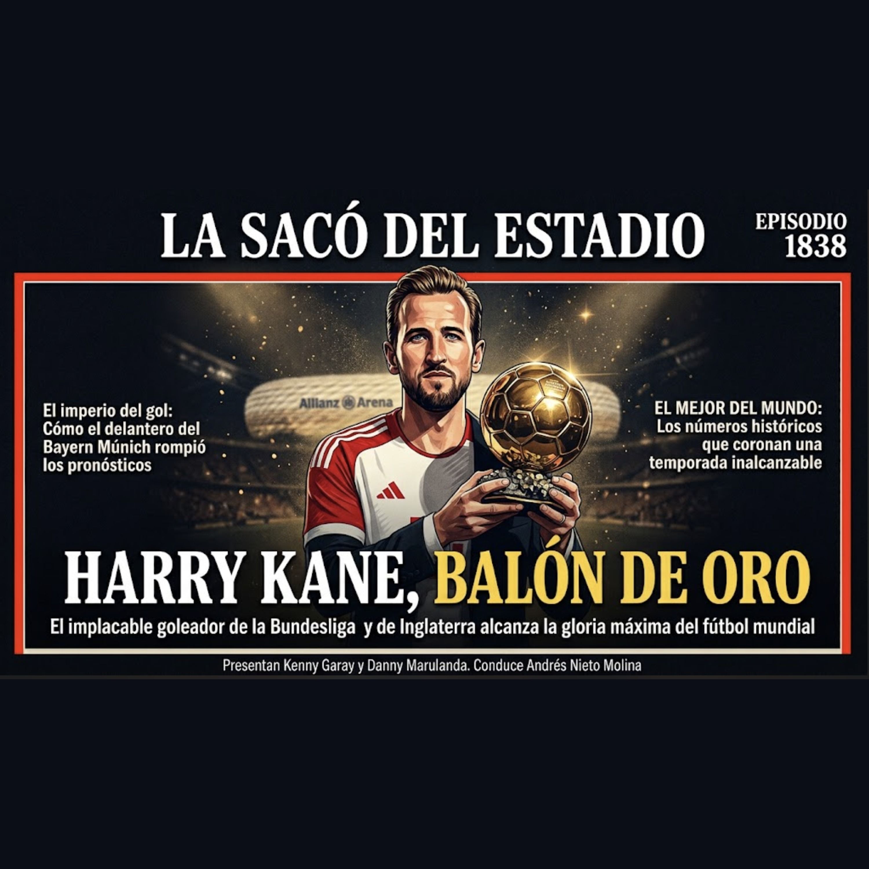 Portada de La Sacó del Estadio
