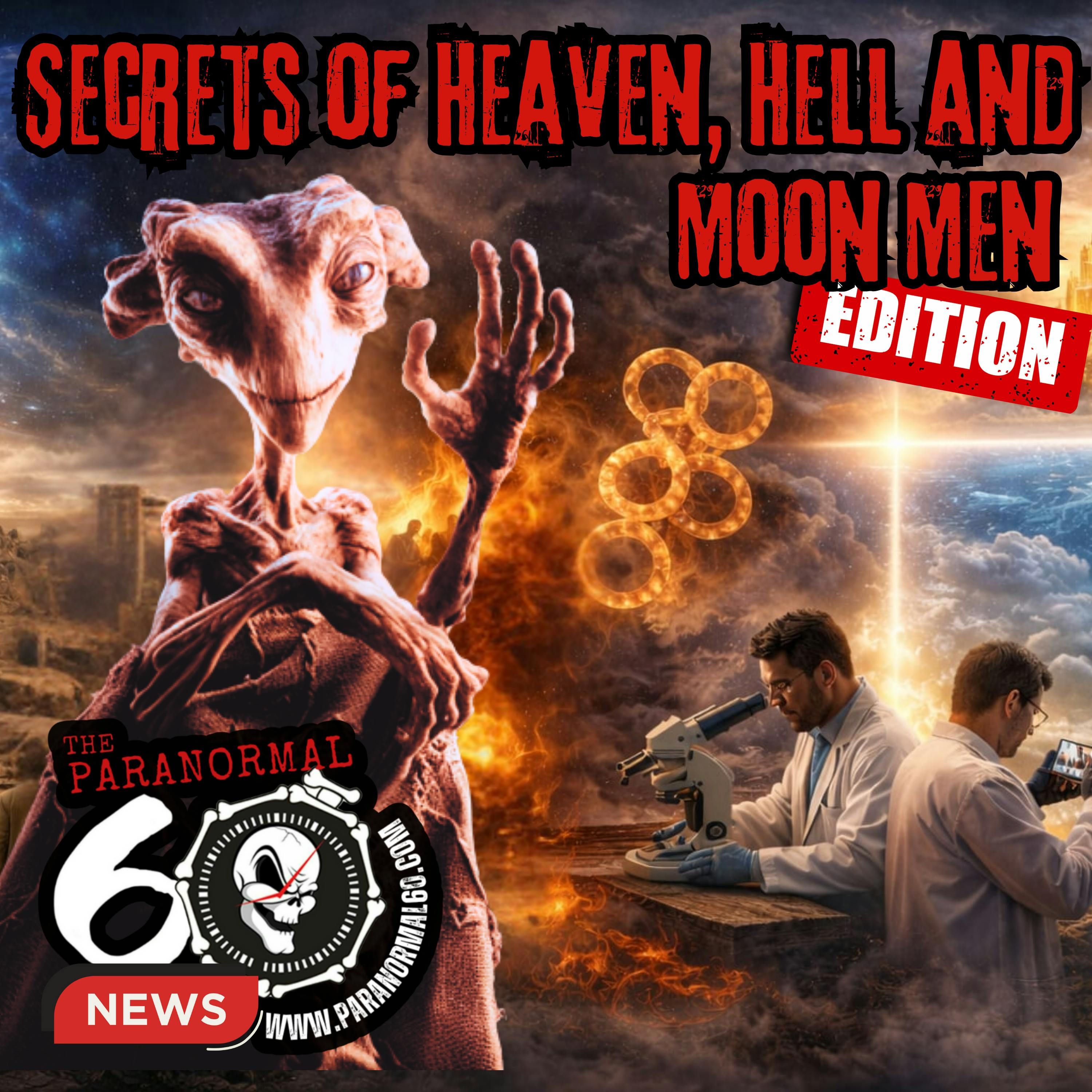 Secrets of Heaven, Hell & Moon Men - Paranormal 60 News episode artwork