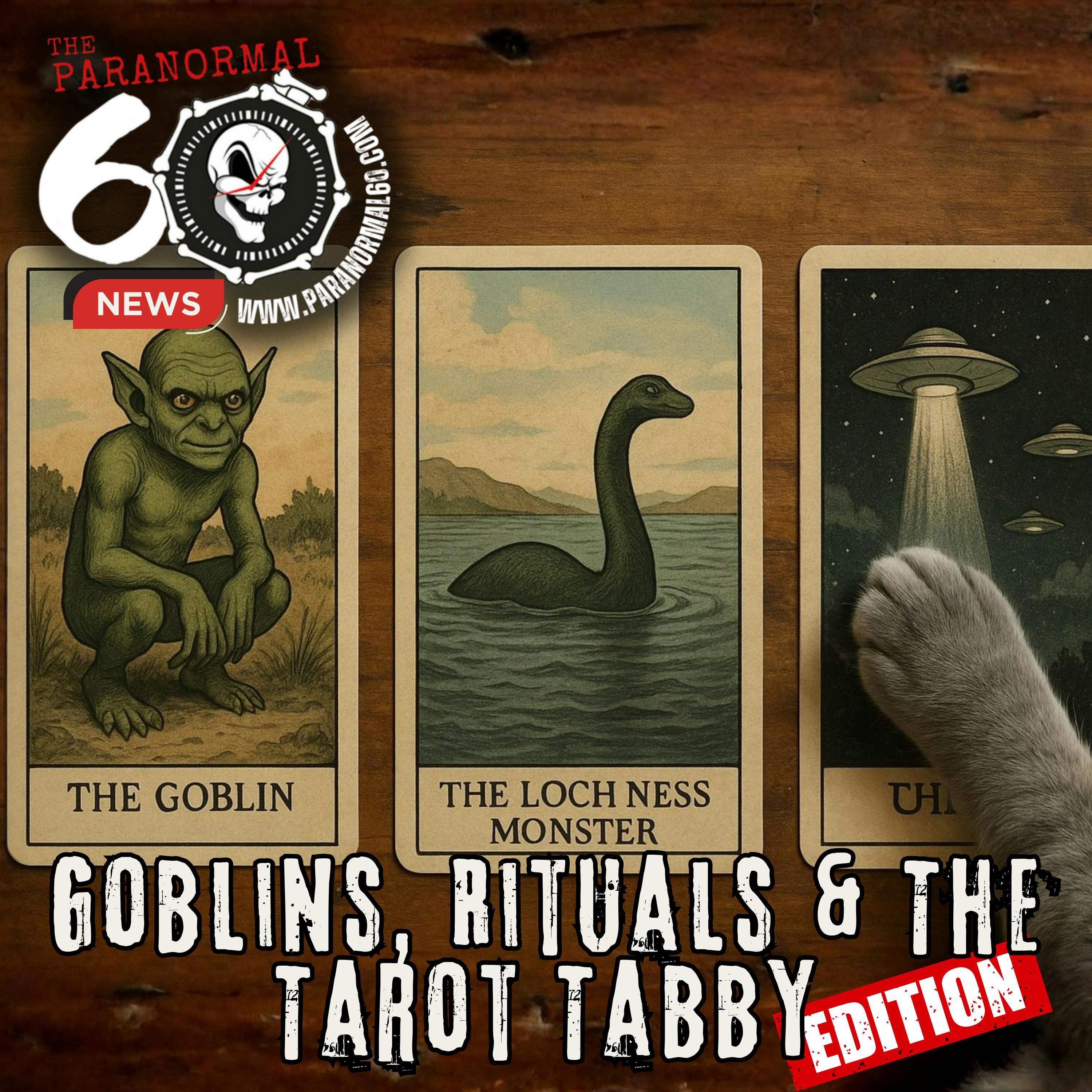 Goblins, Rituals and The Tarot Tabby - The Paranormal 60 News episode artwork