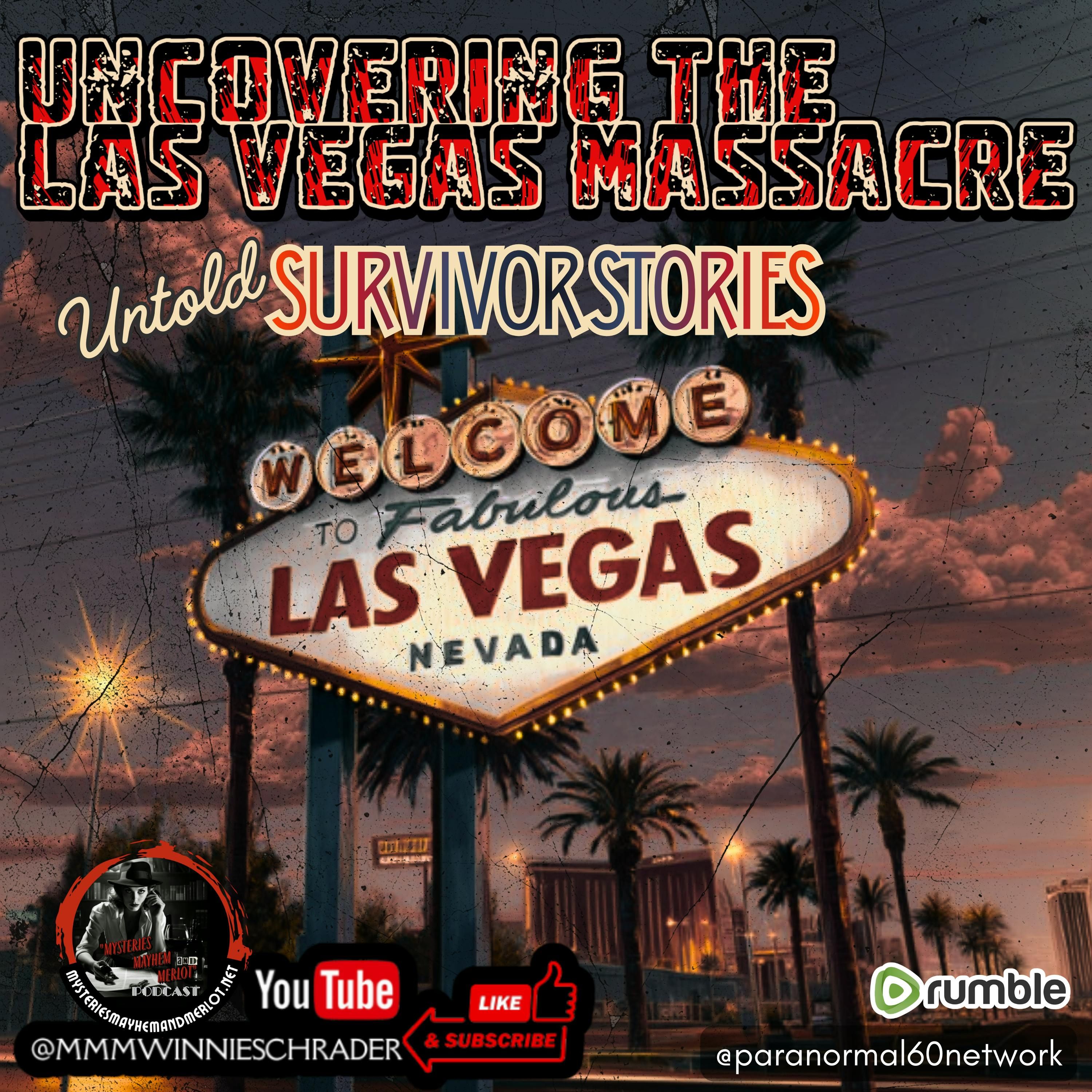 Uncovering the Las Vegas Massacre with Mark Gray - Mysteries, Mayhem & Merlot episode artwork