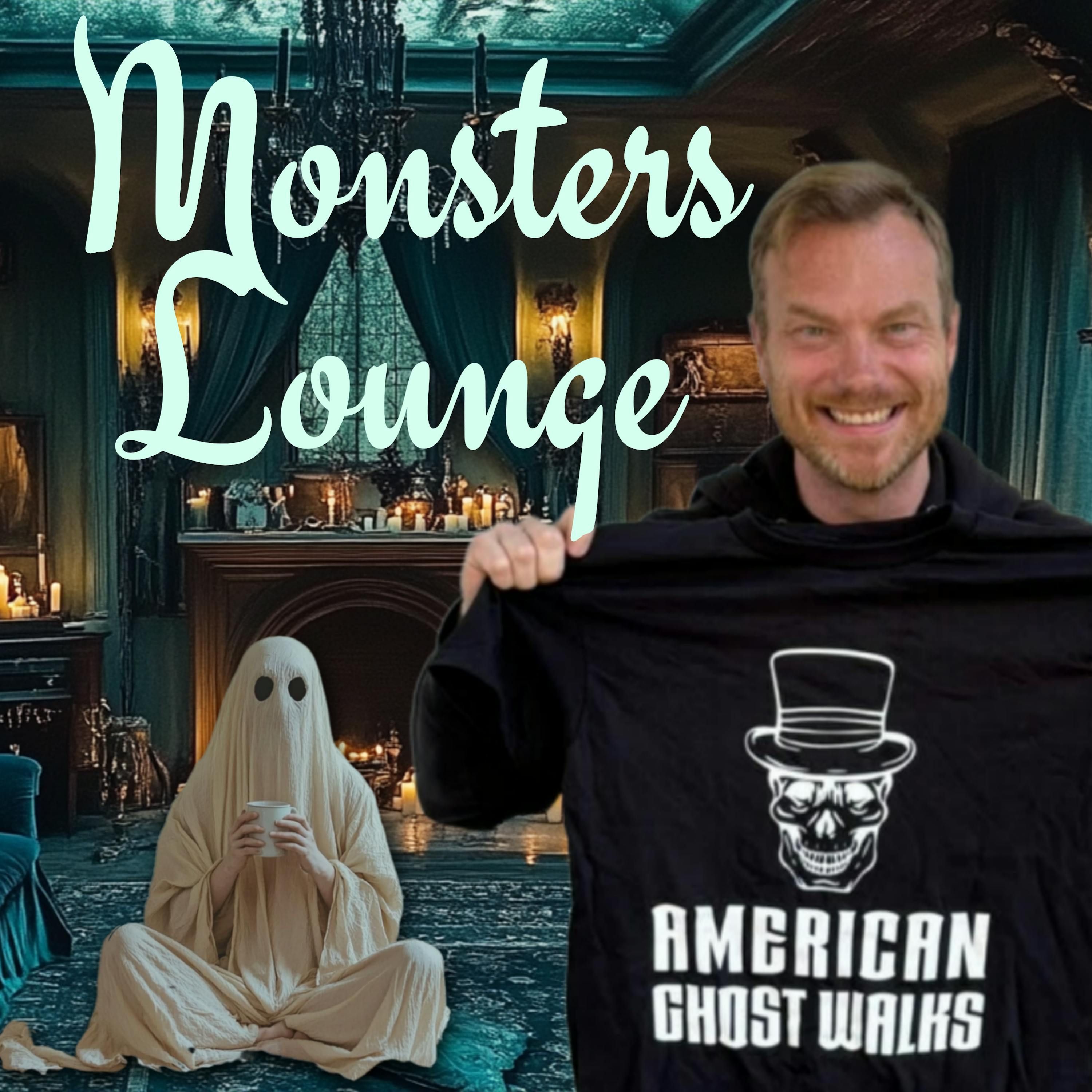 The Ghostly Road Less Traveled with Mike Huberty - Monsters Lounge Podcast episode artwork