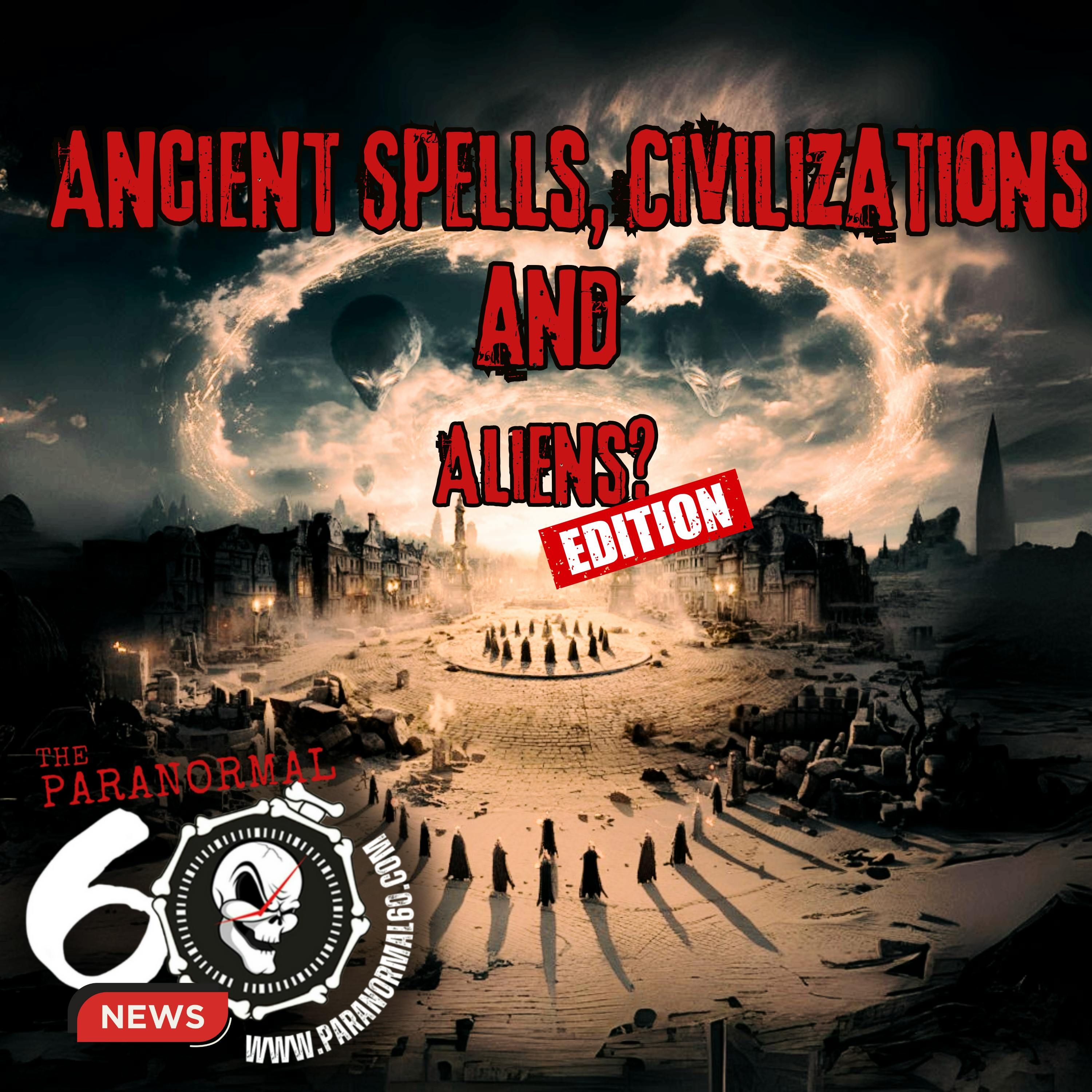 Ancient Spells, Civilizations and Aliens? Edition – The Paranormal 60 News episode artwork