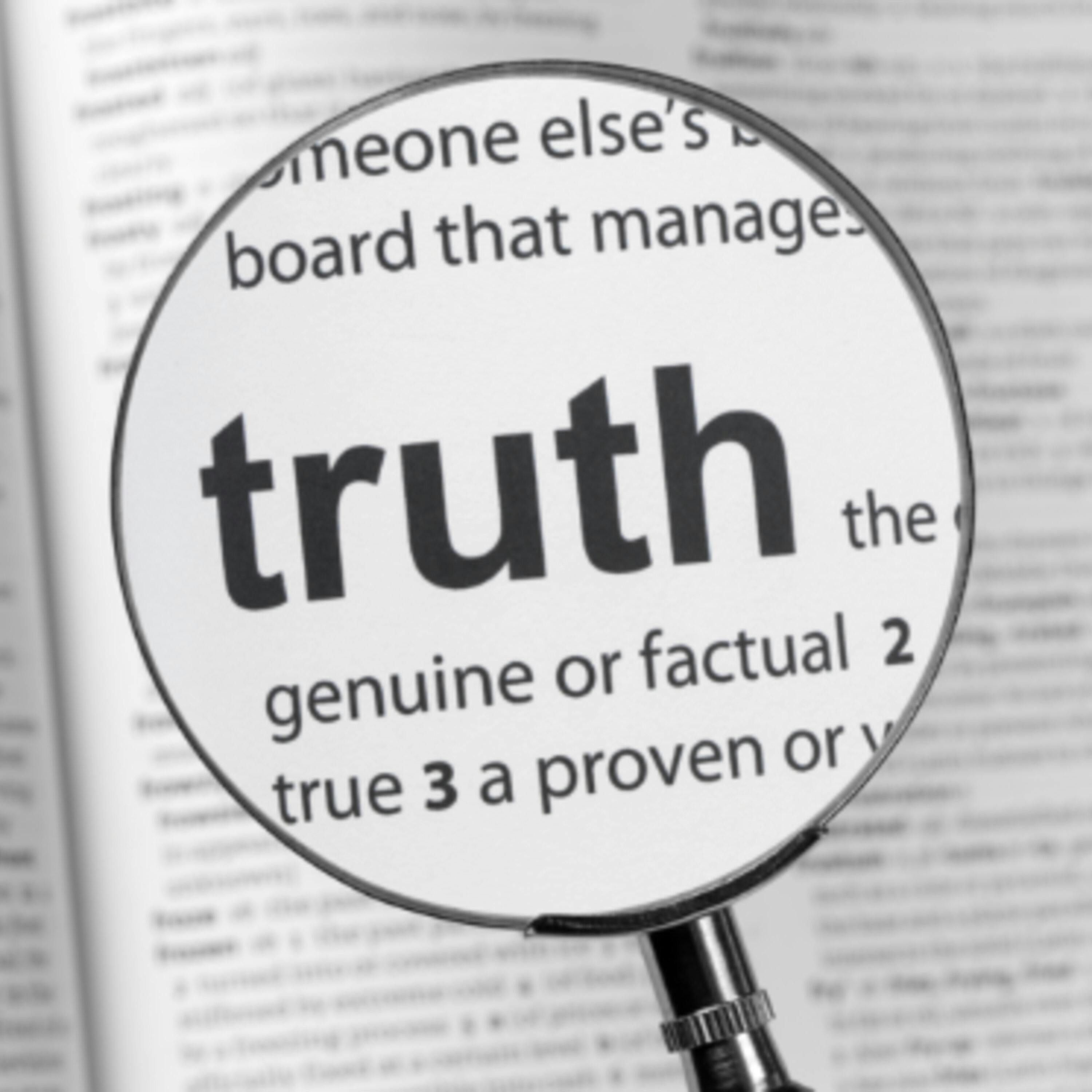 You Want the Truth You Can't Handle the Truth Edition