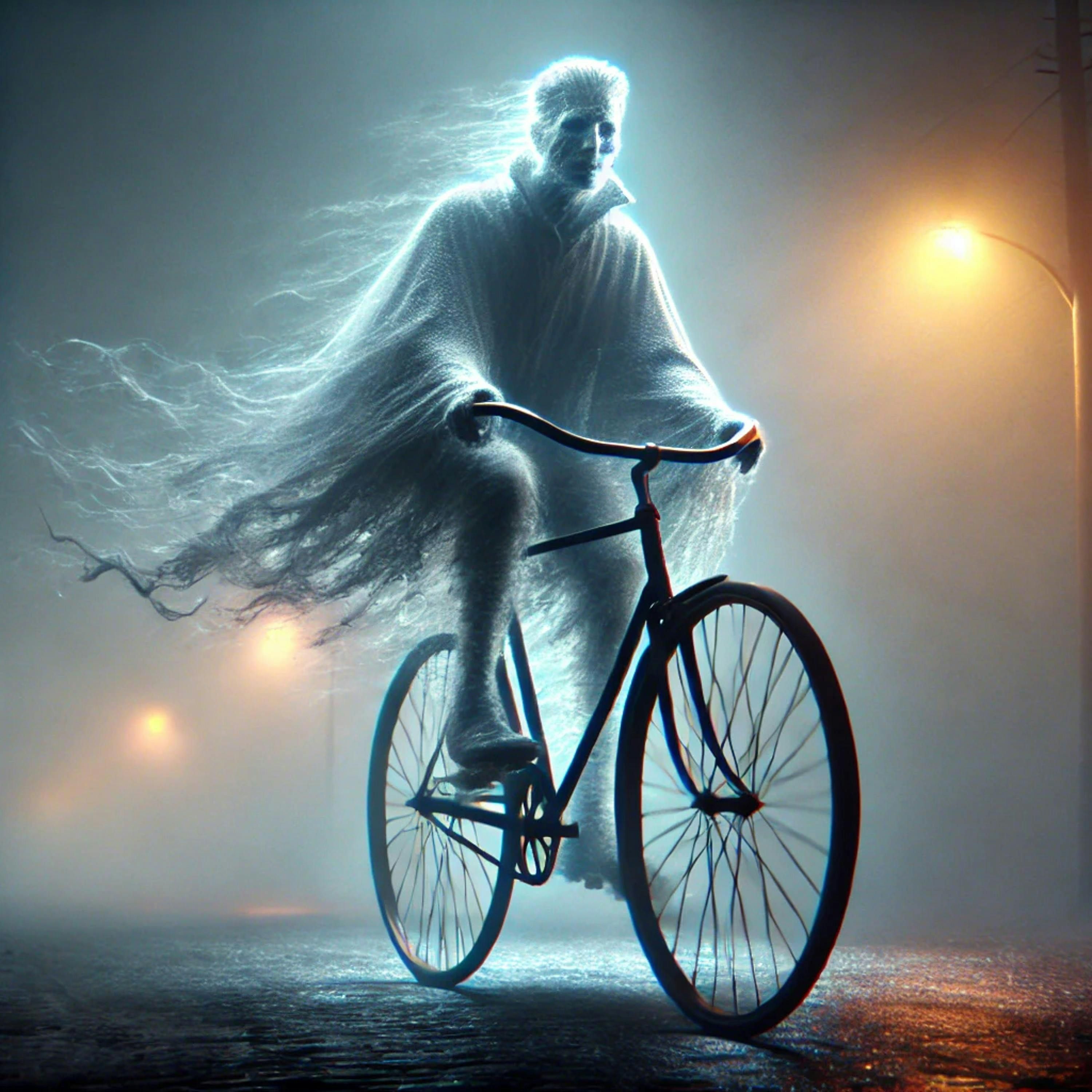 The Ghost of Bicycle Larry - A New England Legends Podcast episode artwork