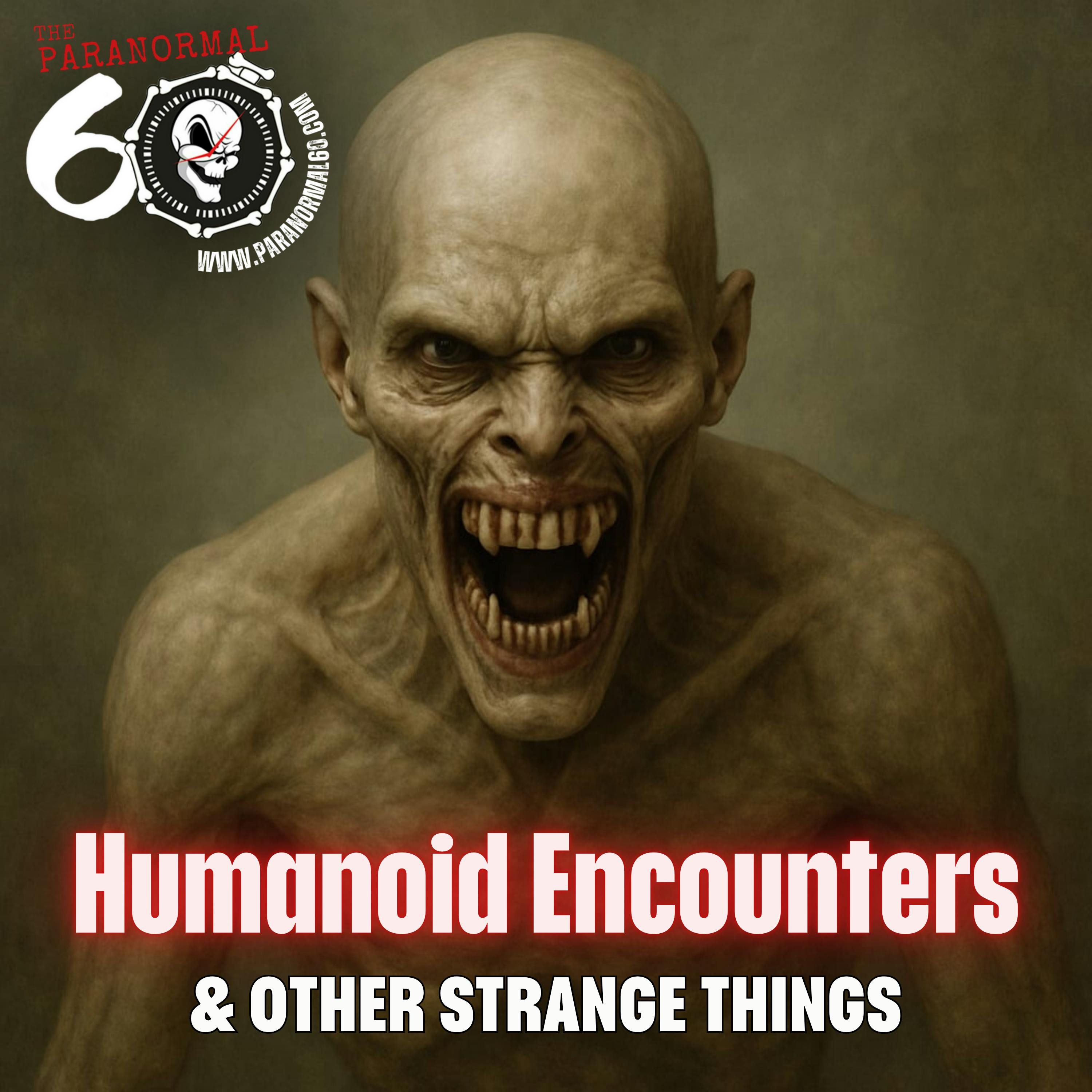 Humanoid Encounters & Other Strange Things – The Paranormal60 episode artwork
