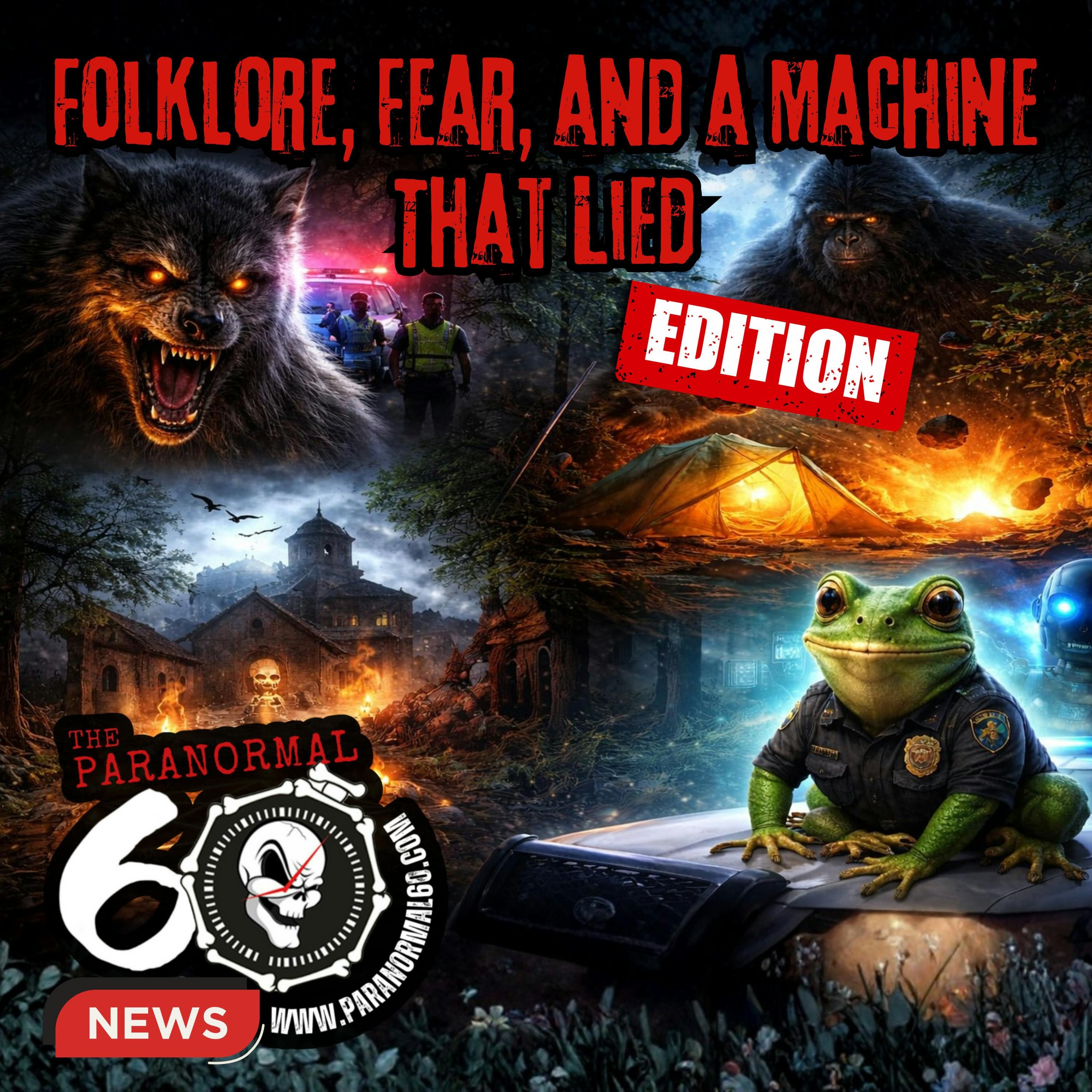 Folklore, Fear, and a Machine That Lied - The Paranormal 60 News episode artwork