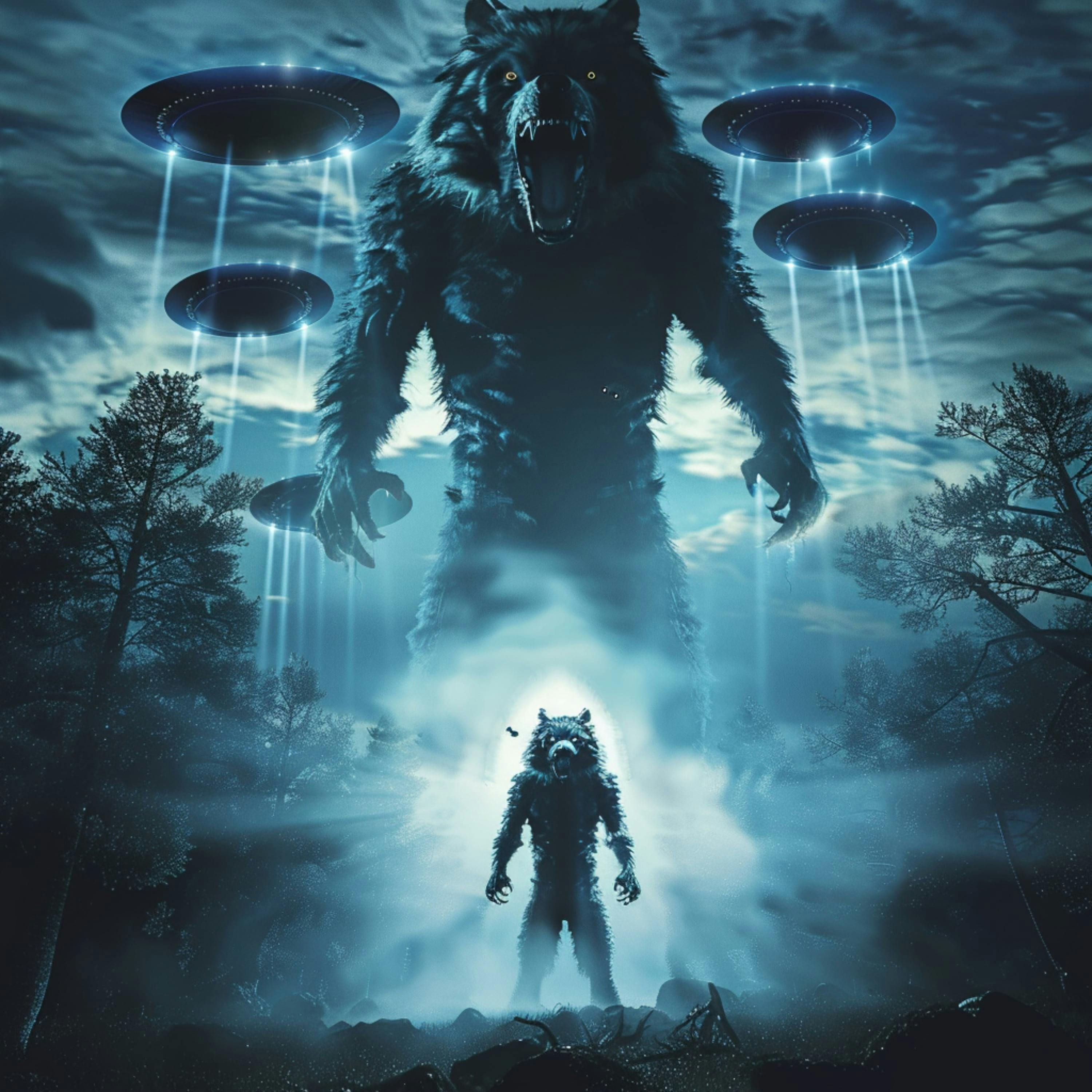 Summoning Aliens, Werewolf & Giants Edition - The Paranormal 60 News episode artwork
