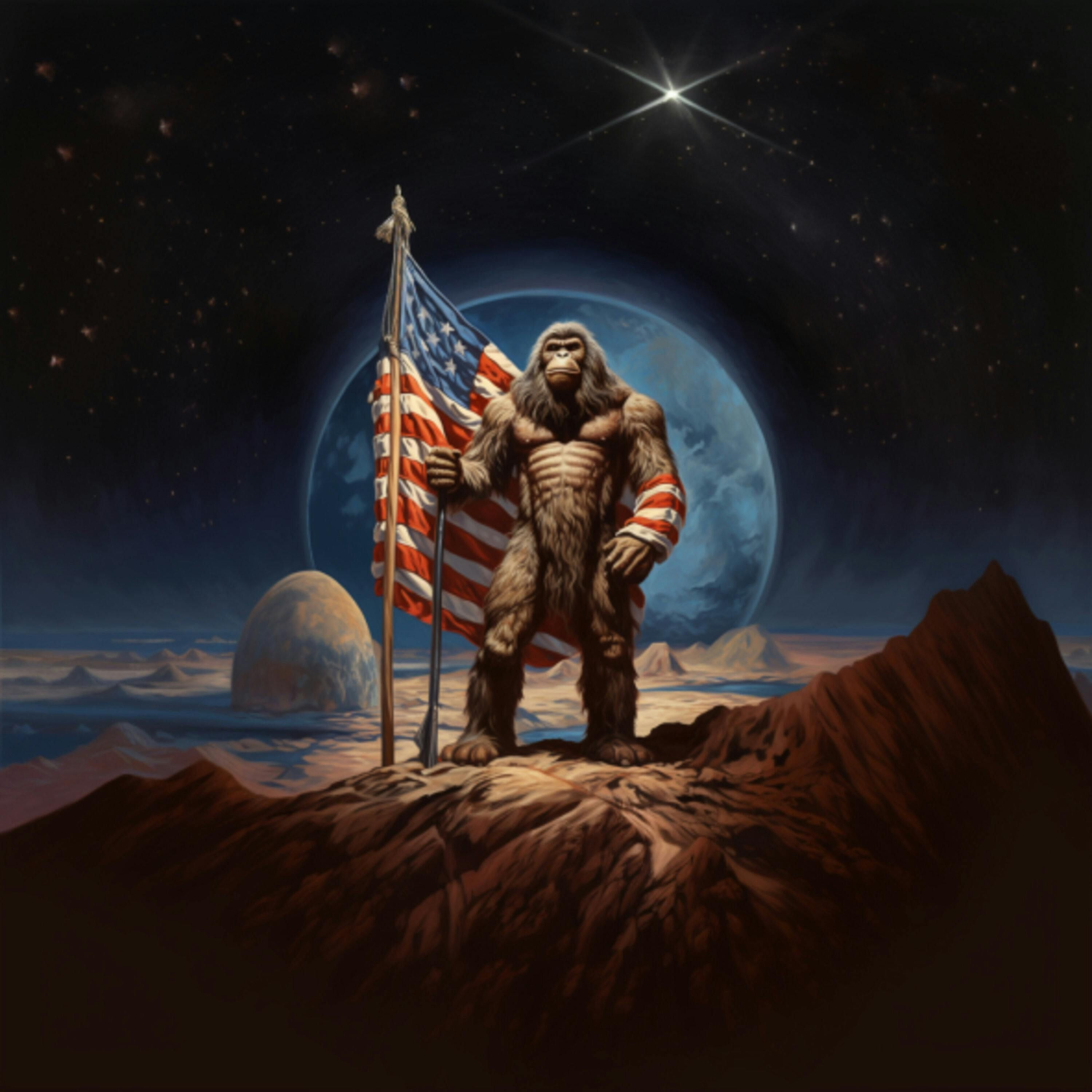 Bigfoot & Burials on the Moon Edition - The Paranormal 60 News episode artwork