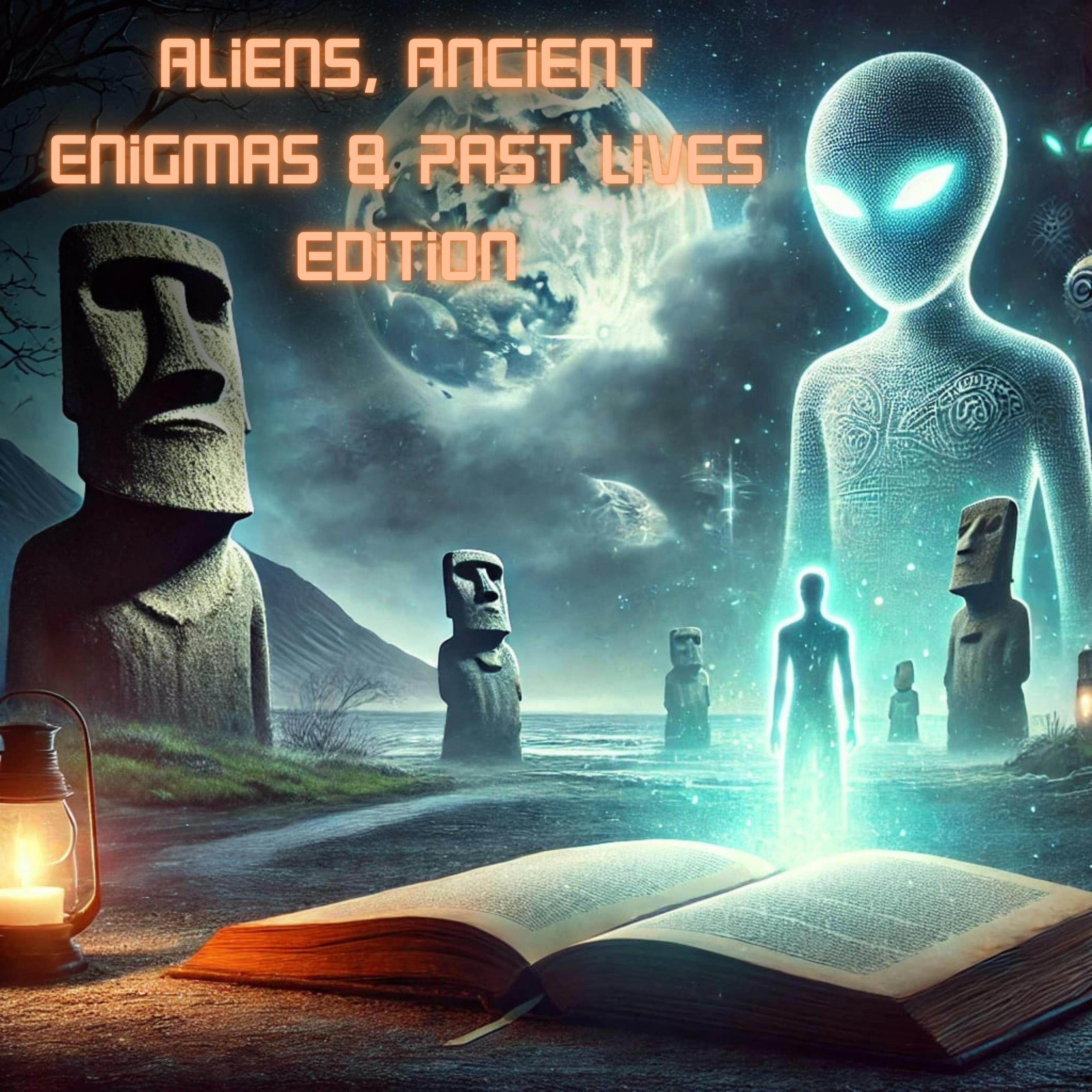 Aliens, Ancient Enigmas & Past Lives Edition - The Paranormal 60 News episode artwork