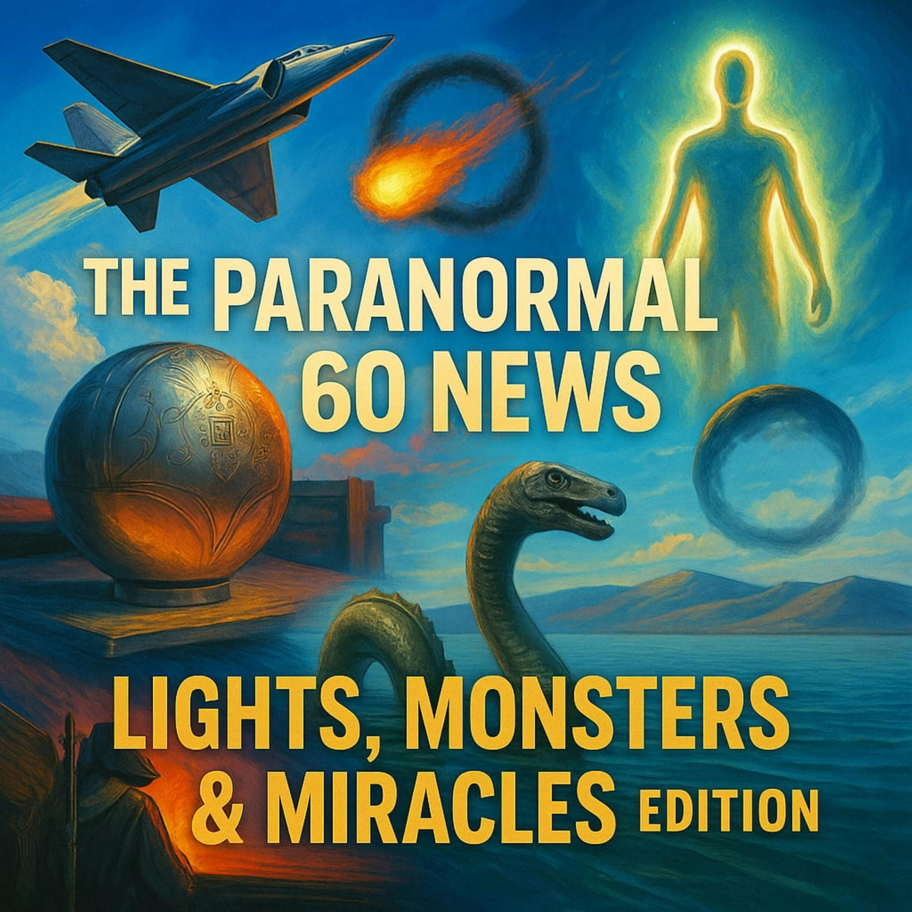 Lights, Monsters & Miracles Edition - The Paranormal 60 News episode artwork