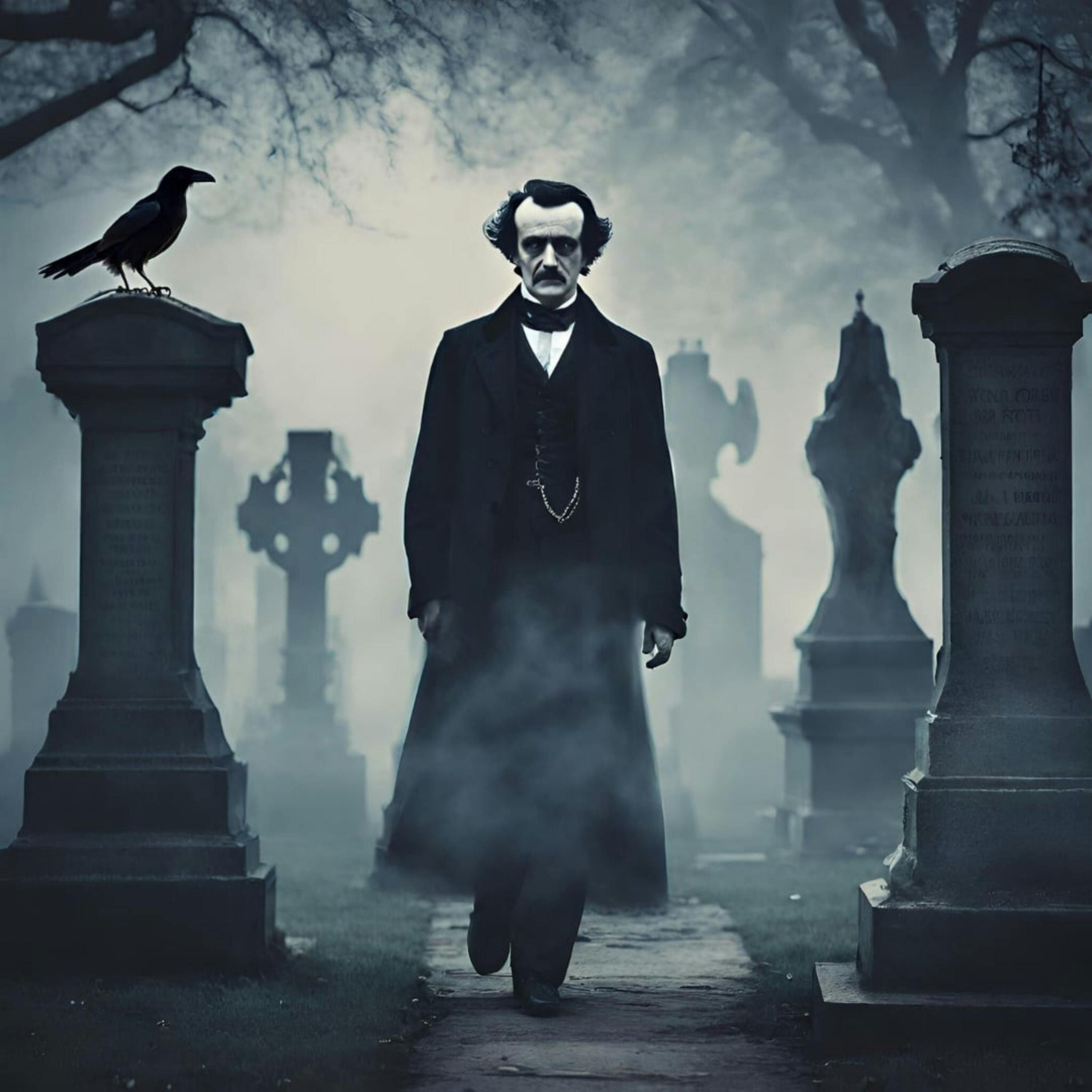 The Haunted Heart of Edgar Allan Poe - A True Hauntings Podcast episode artwork
