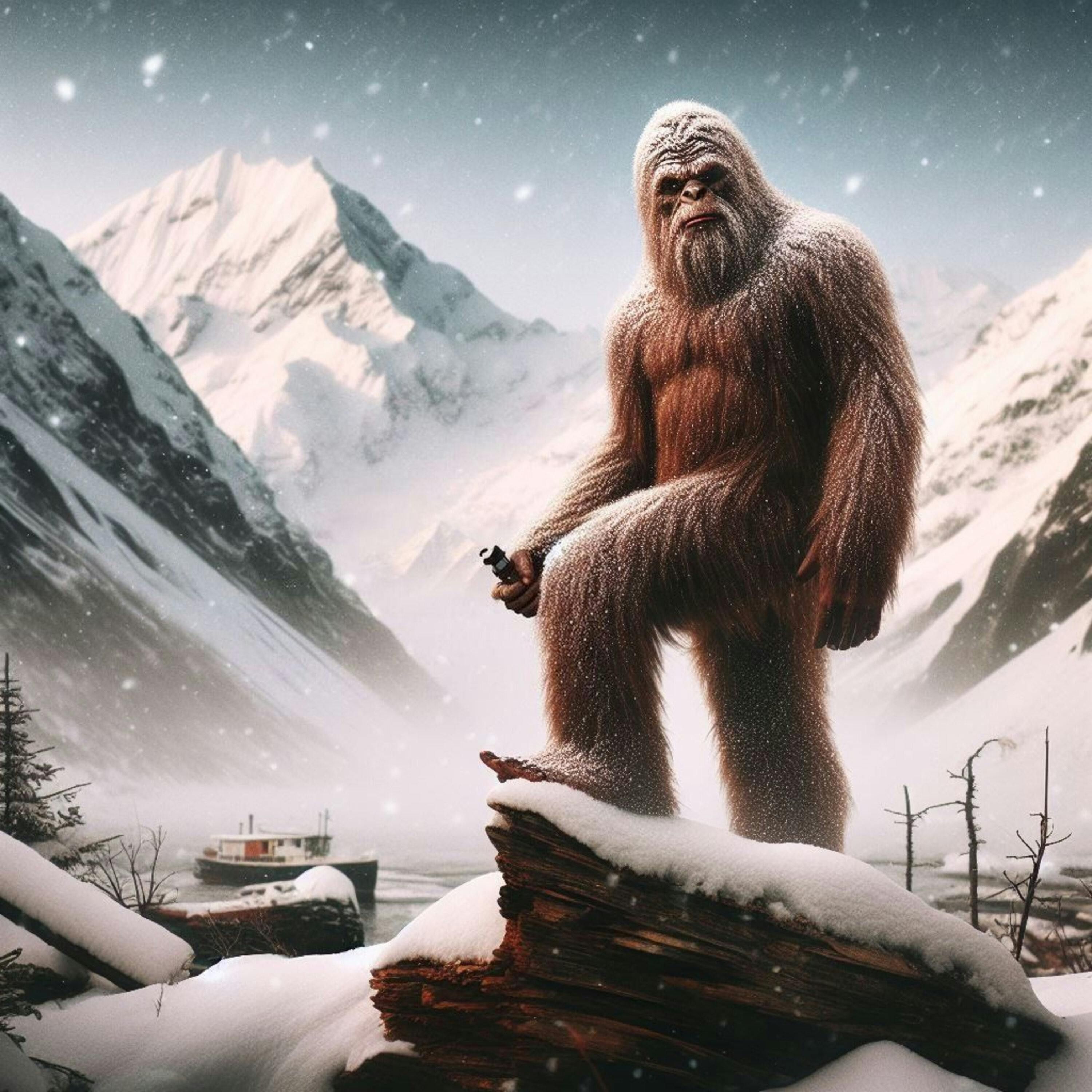 Killer Bigfoot - The Monsters Lounge Podcast episode artwork