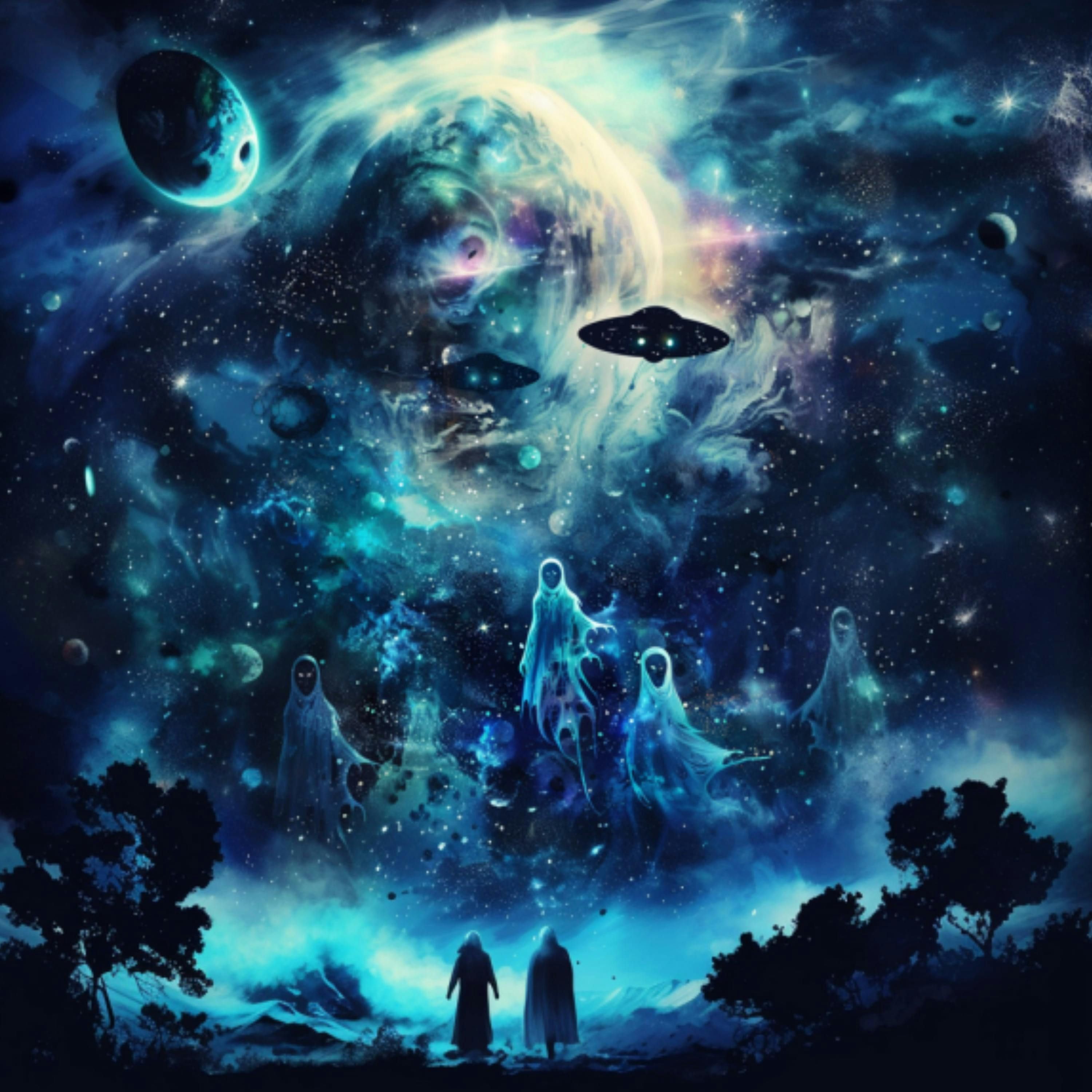 Ghosts, Aliens, UAPs and Our Place in the Universe - The Paranormal 60 episode artwork