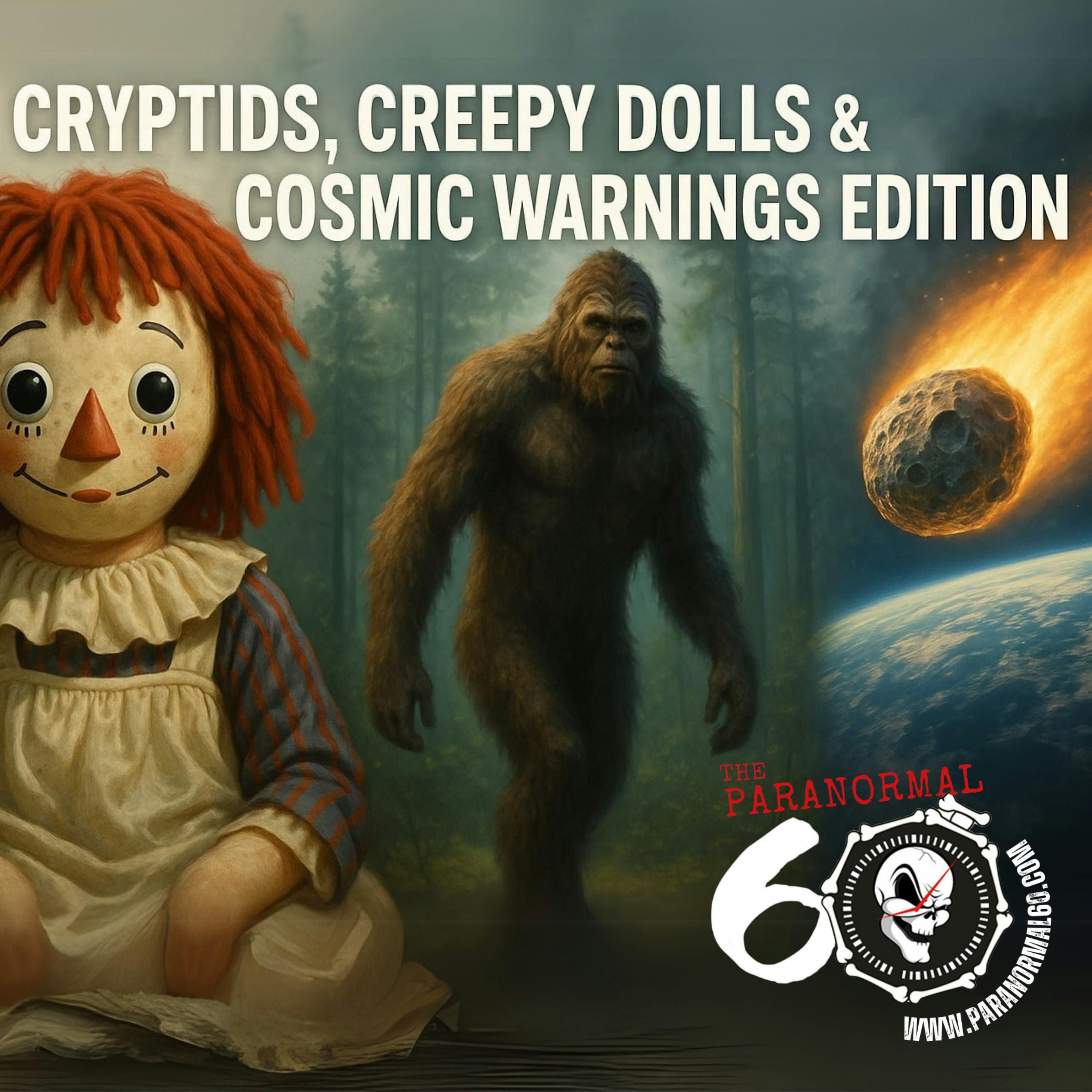 Cryptids, Creepy Dolls & Cosmic Warnings Edition - The Paranormal 60 News episode artwork