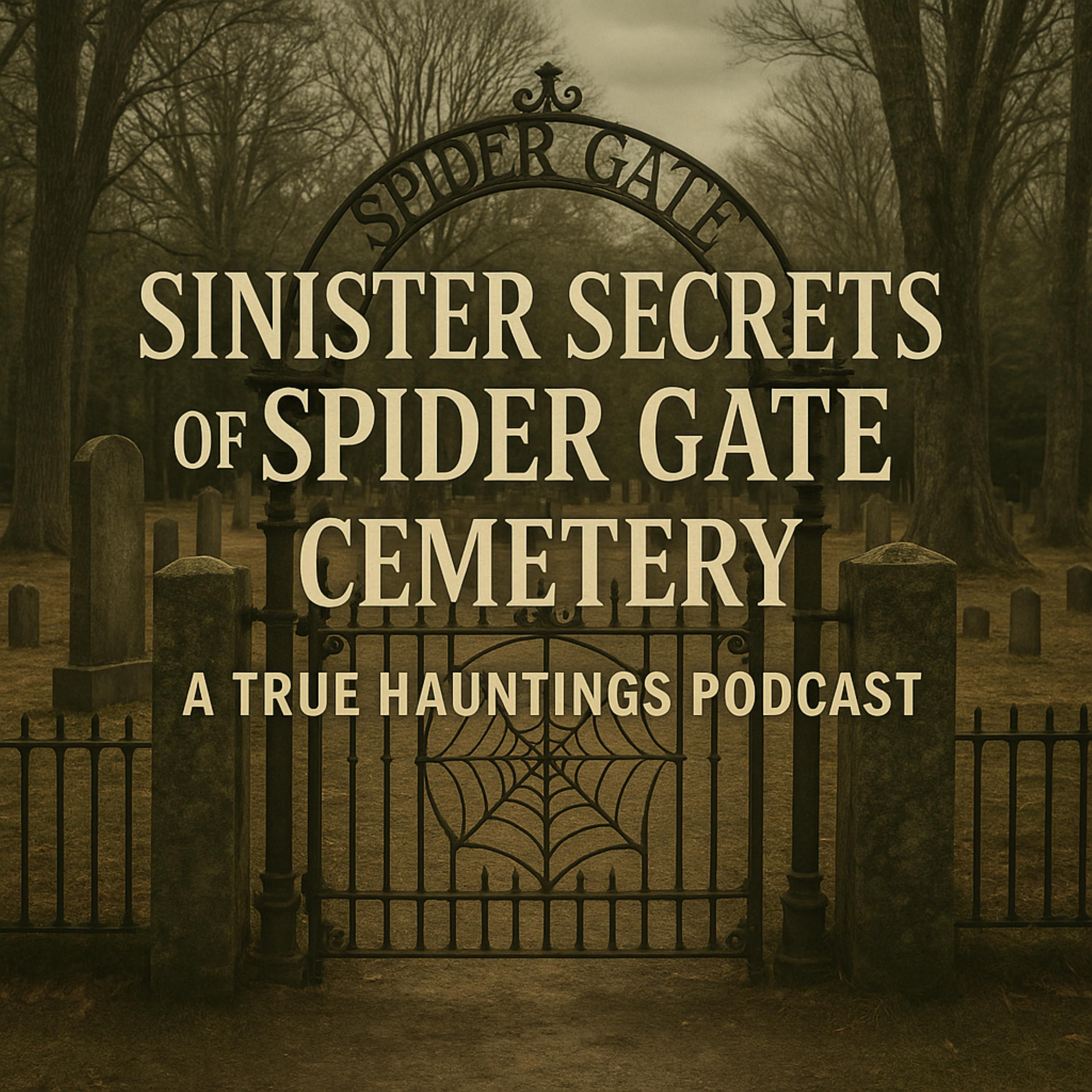Sinister Secrets of Spider Gate Cemetery – A True Hauntings Podcast episode artwork