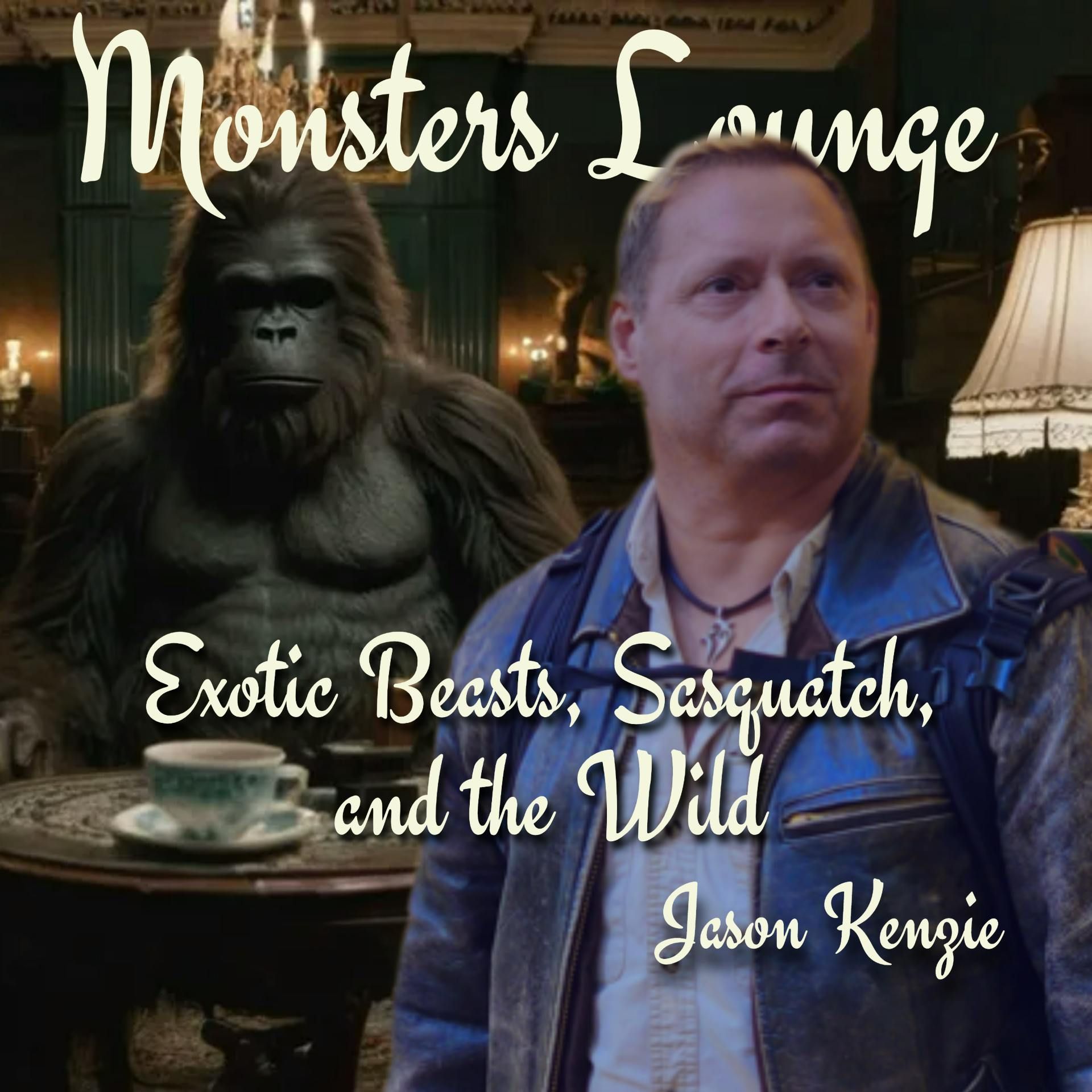 Exotic Beasts, Sasquatch & The Wild - Monsters Lounge Podcast episode artwork