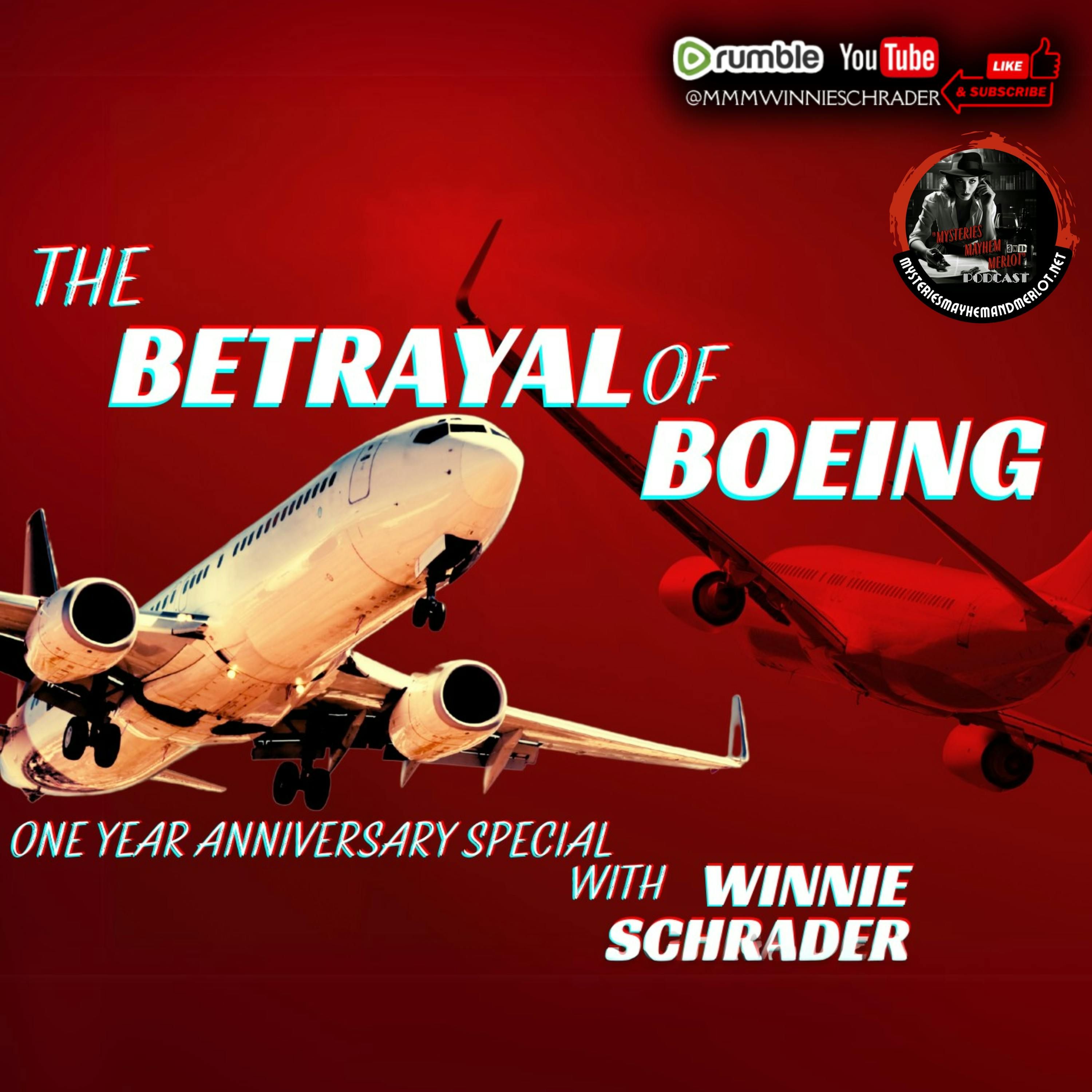 Anniversary Edition: Betrayal of Boeing - Mysteries, Mayhem & Merlot episode artwork