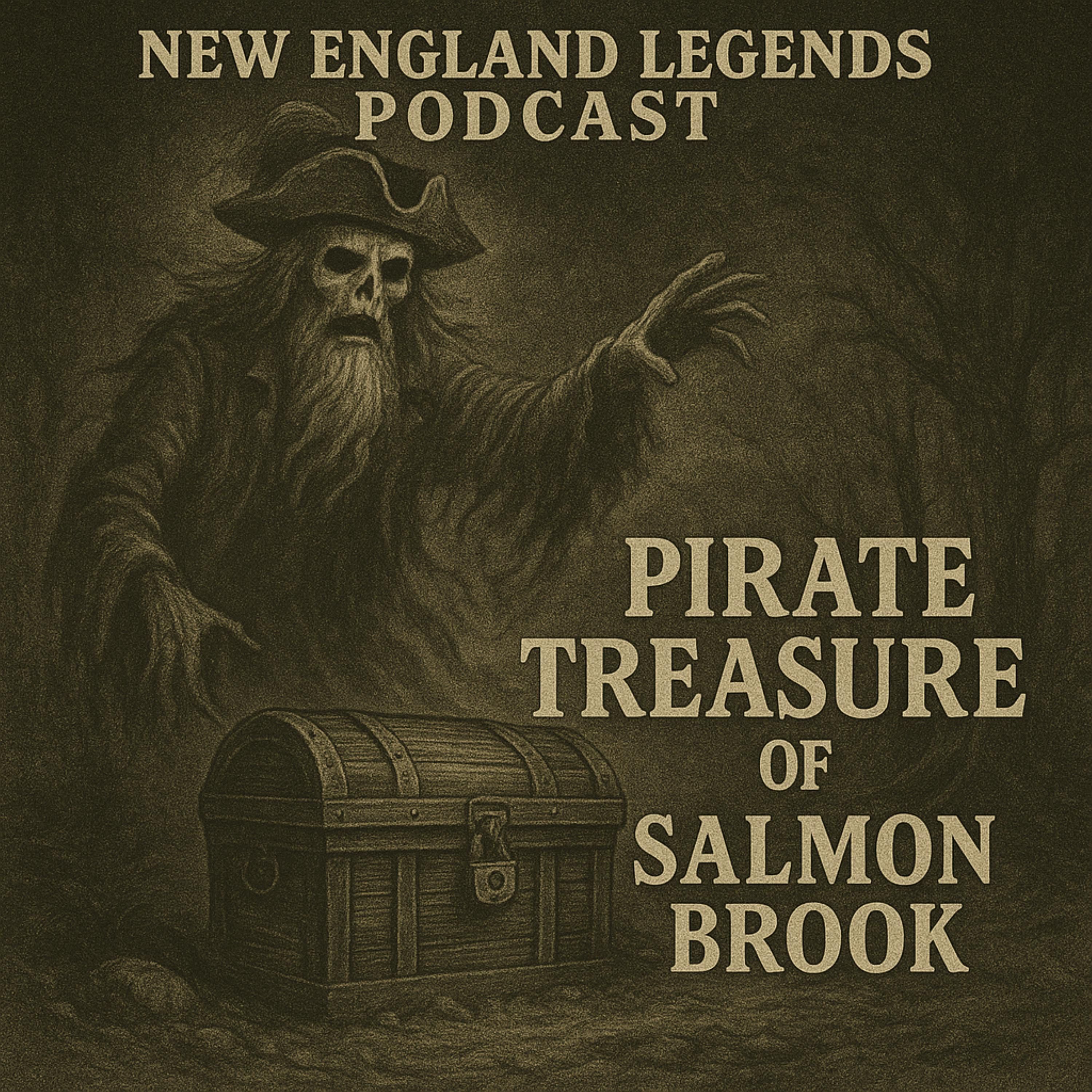 The Lost Pirate Treasure of Salmon Brook - A New England Legends Podcast episode artwork