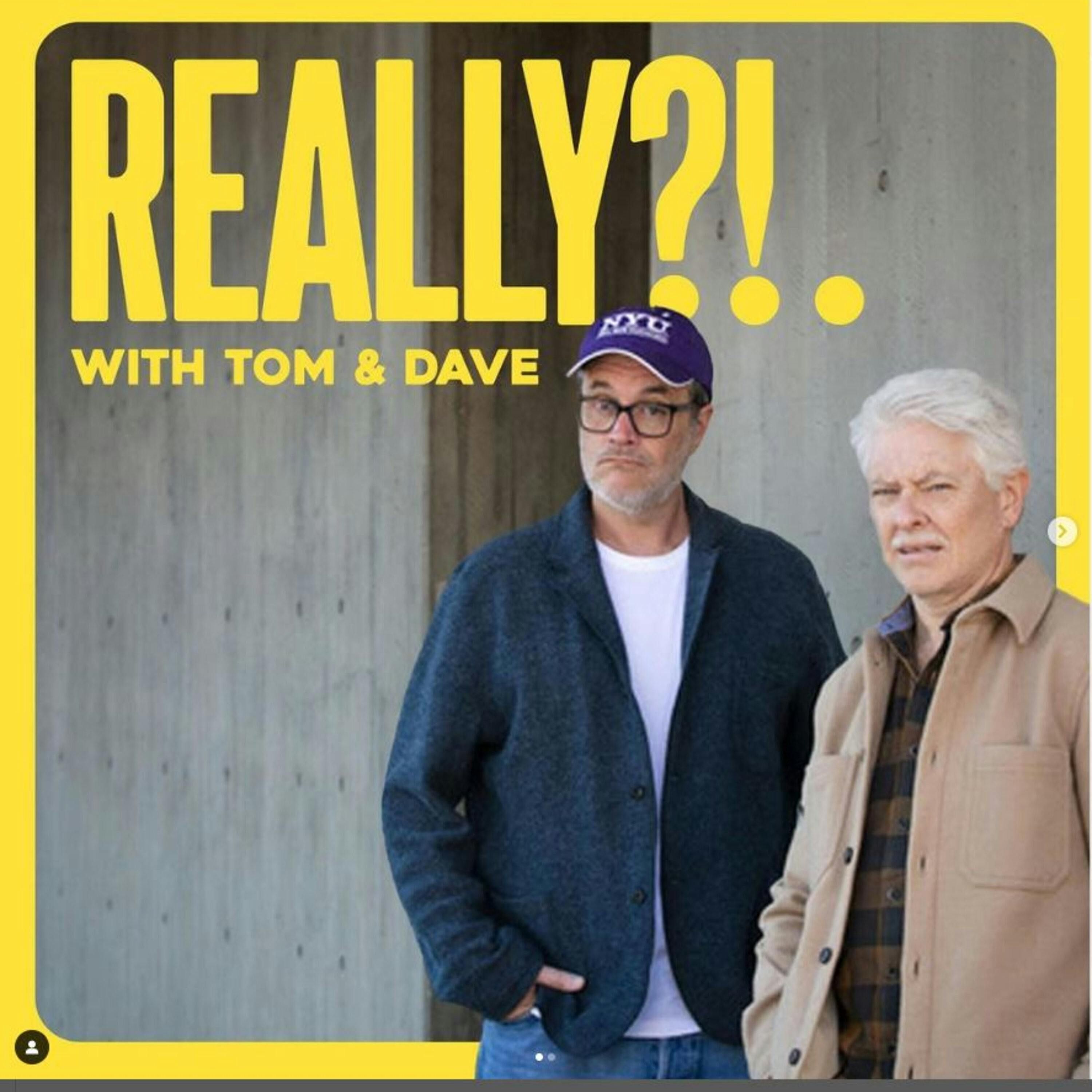 Unlocking the Reports on UAPs with guest Leslie Kean -  REALLY?!. with Tom & Dave episode artwork