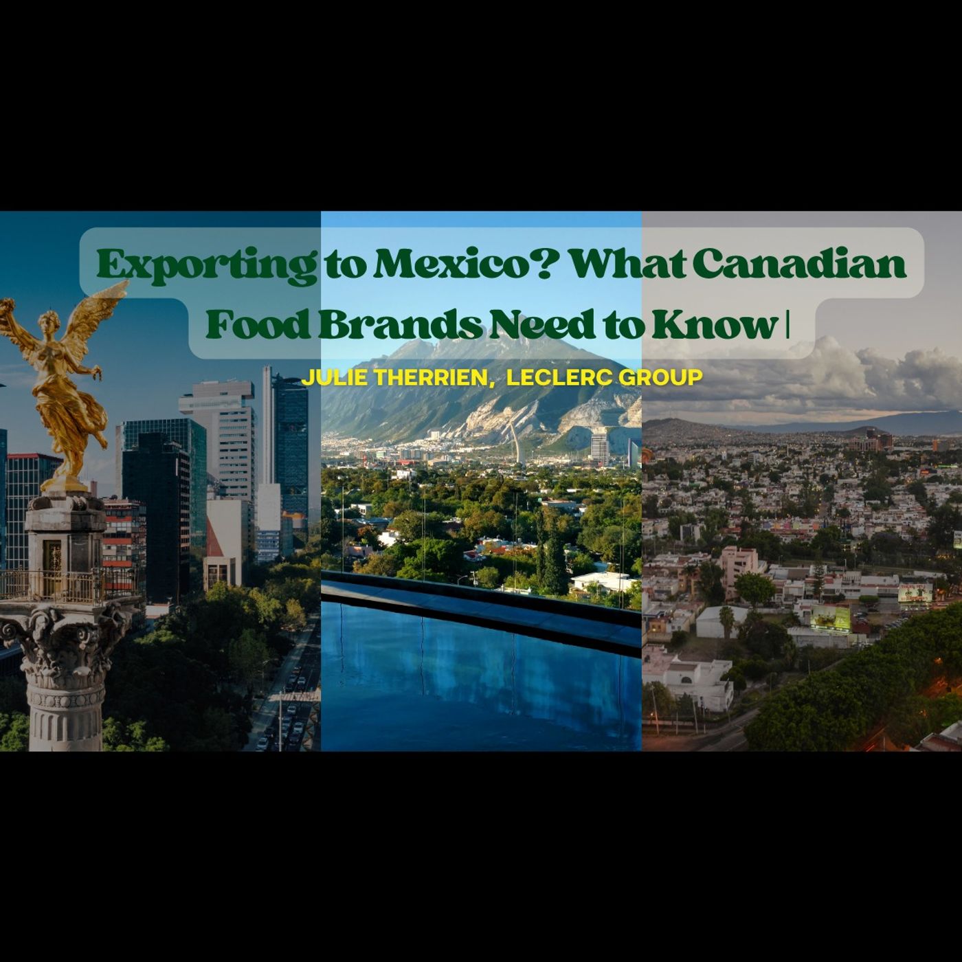 Exporting to Mexico? What Canadian Food Brands Need to Know | Julie Therrien, Leclerc Group episode artwork