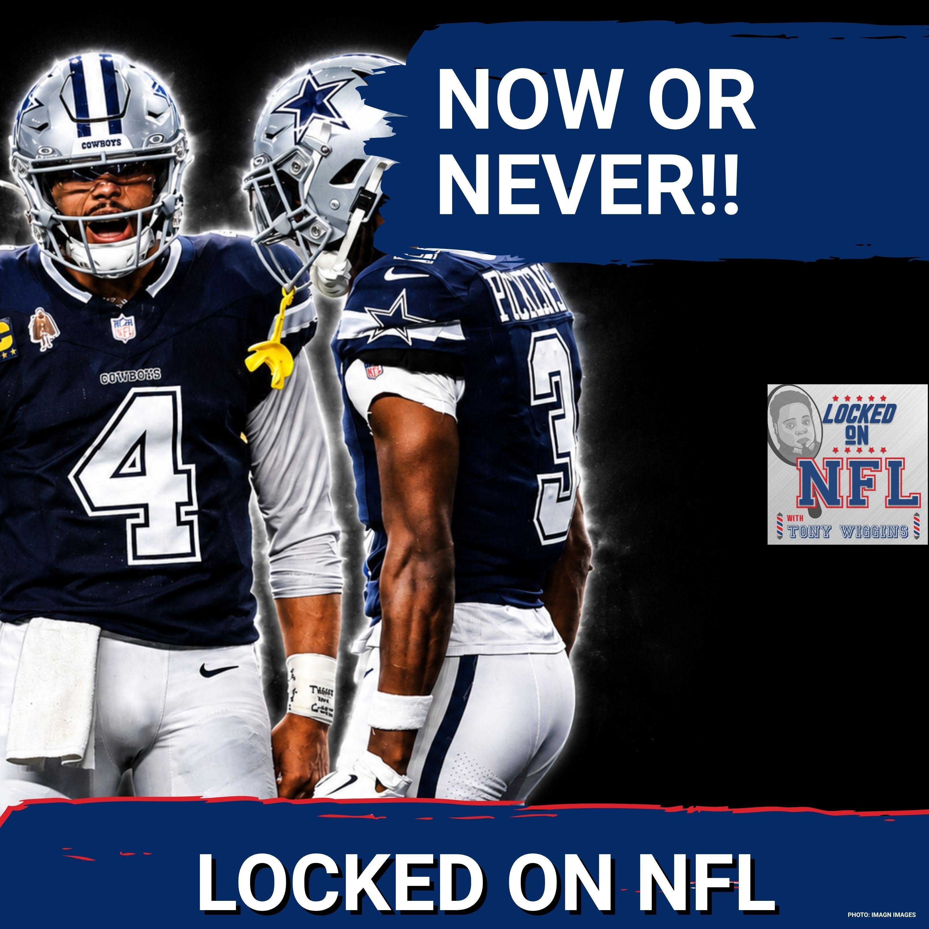 DO OR DIE: Dallas Cowboys, Dak Prescott and George Pickens SHAPE 2026 Super Bowl WINDOW