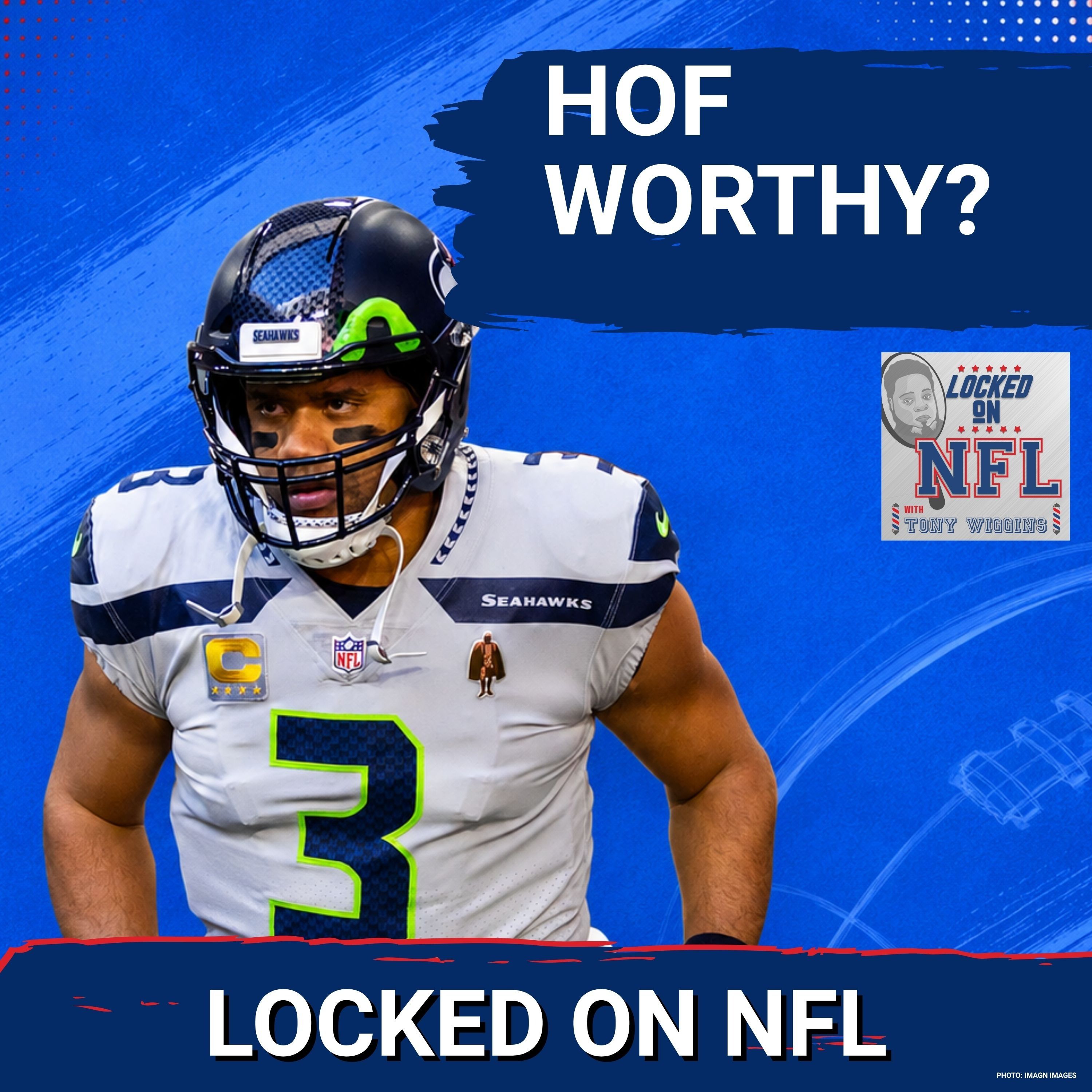 CONTROVERSY: Retired QB  Russell Wilson’s Hall of Fame SHOT DIVIDES Seattle Seahawks and NFL Fans episode artwork