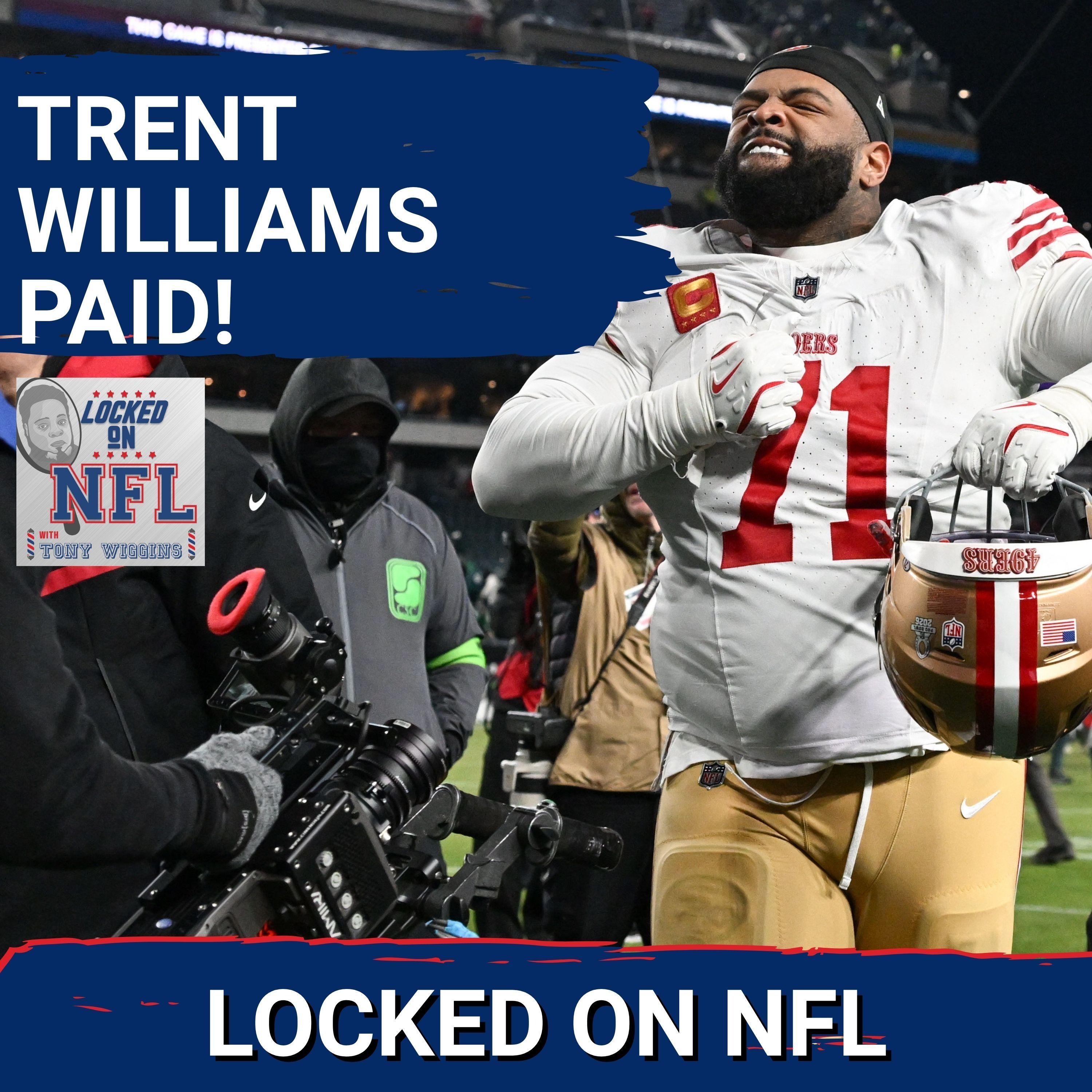 BIG MONEY: San Francisco 49ers LOCK IN Trent Williams, Giants TRADE Dexter Lawrence, Drama BUILDS