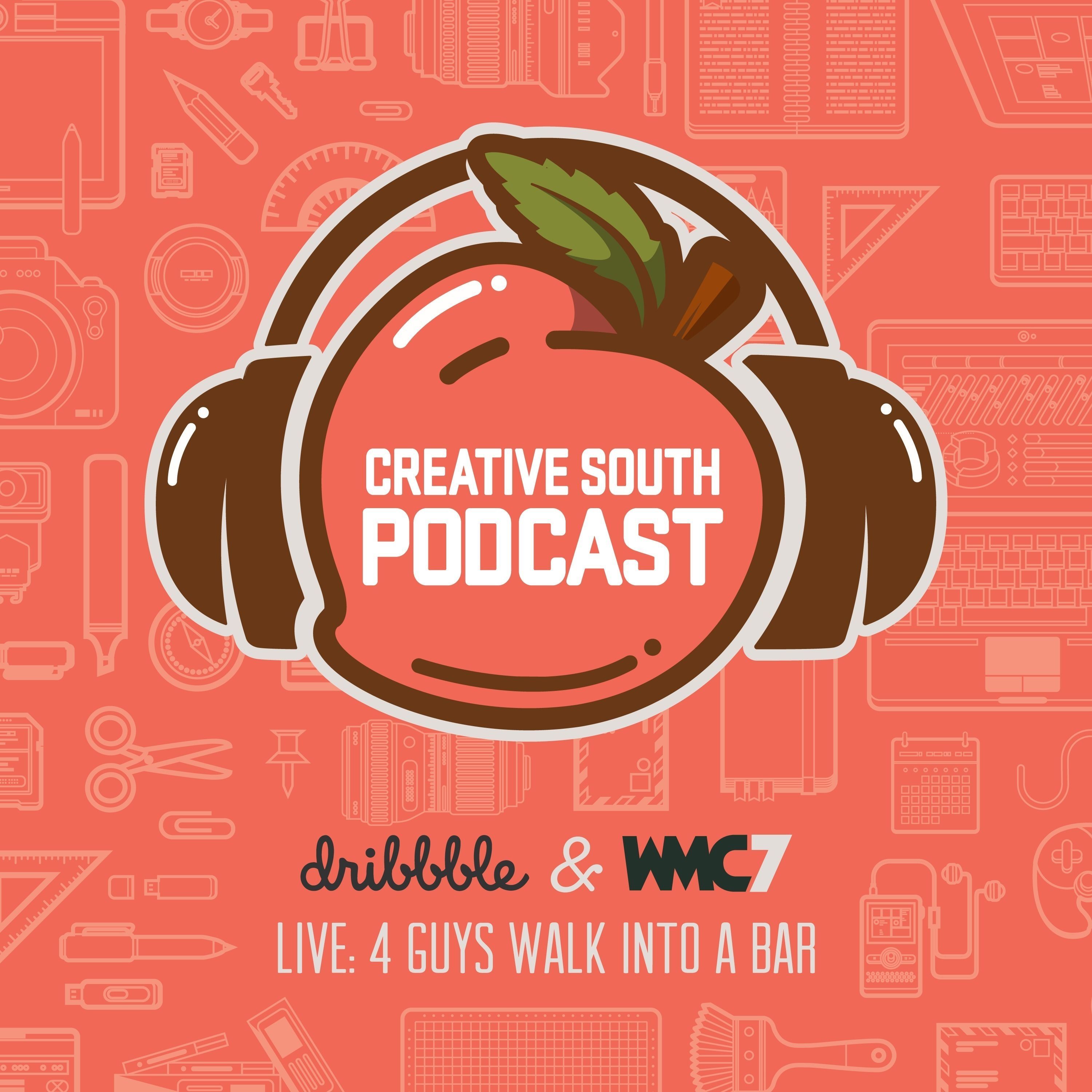 Live from WMC: 4 Guys Walk Into a Bar at the Dribbble Meetup