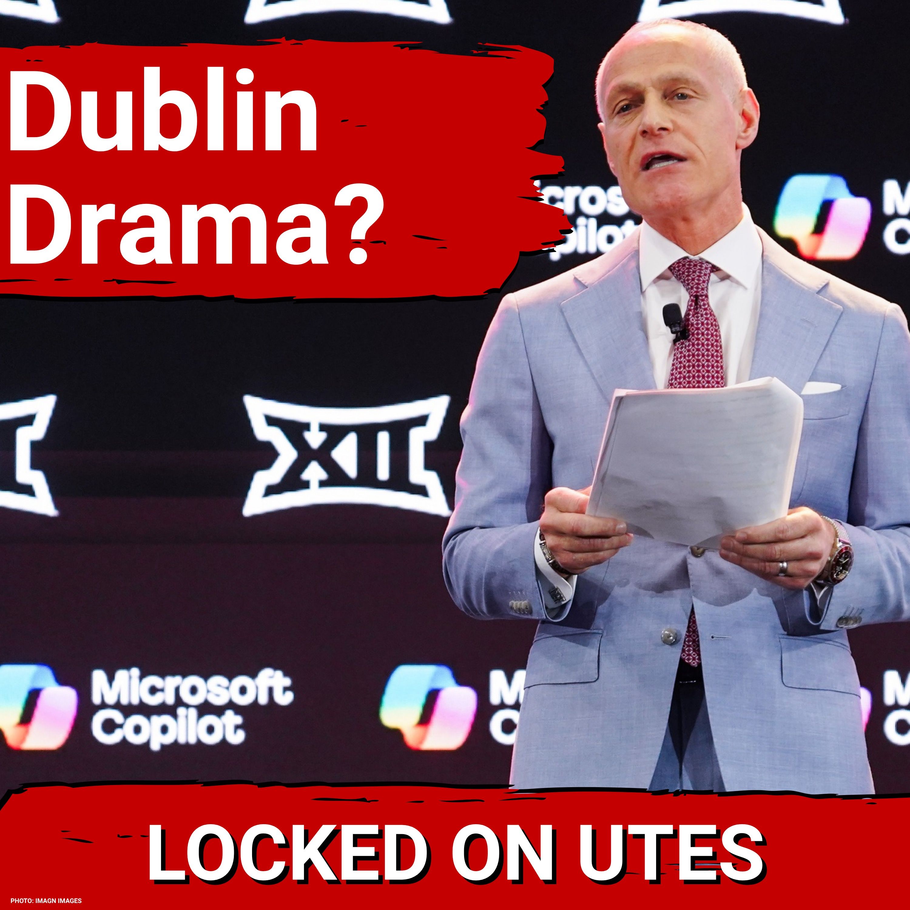 Big 12 Squad DRAMA in Dublin: TCU will BLOW OUT Bill Belichick & UNC | Utah Utes Podcast episode artwork