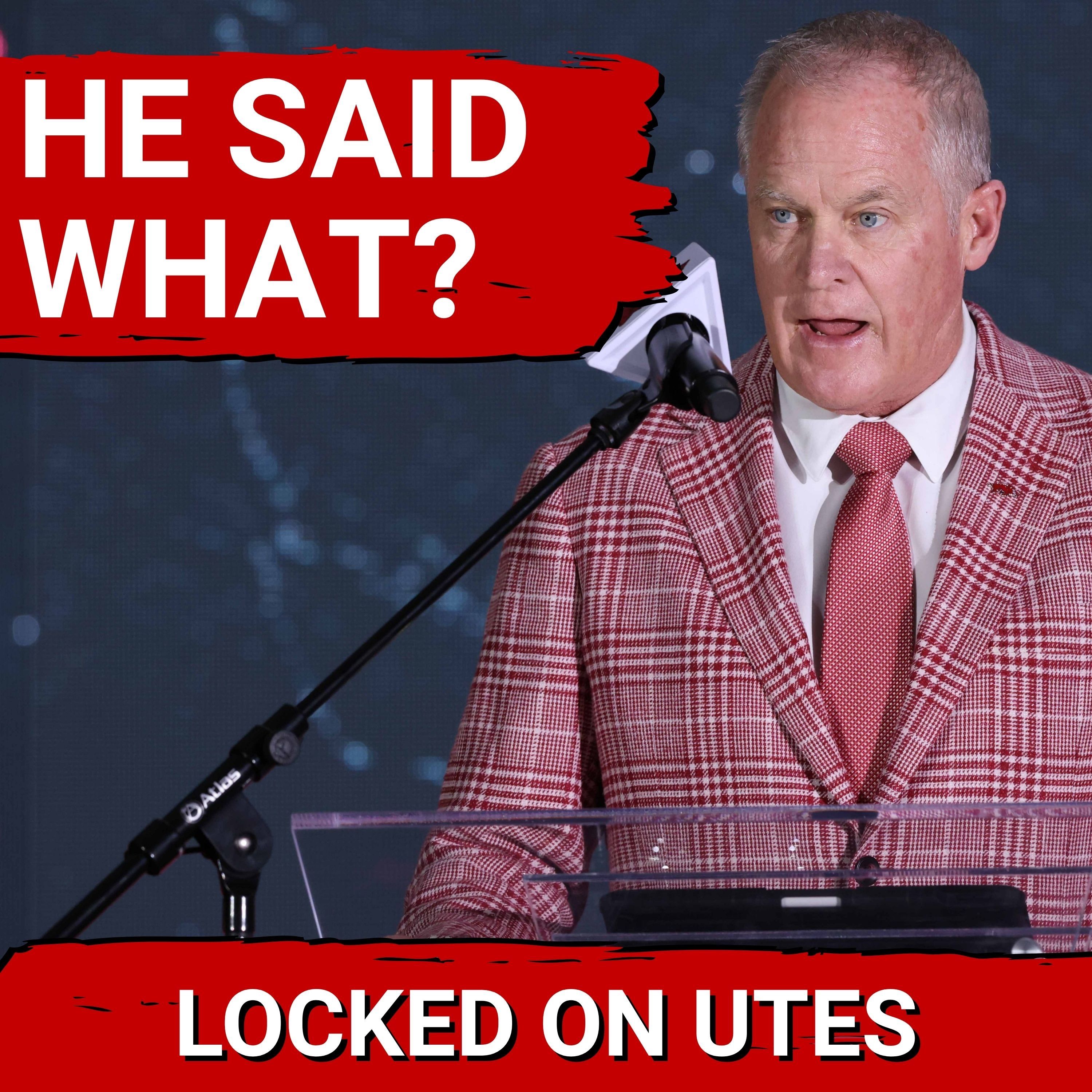 DUMB: Arkansas AD COMPLAINING about Kickoff vs Utah Utes is RIDICULOUS | SEC TRYING to BULLY Big 12? episode artwork