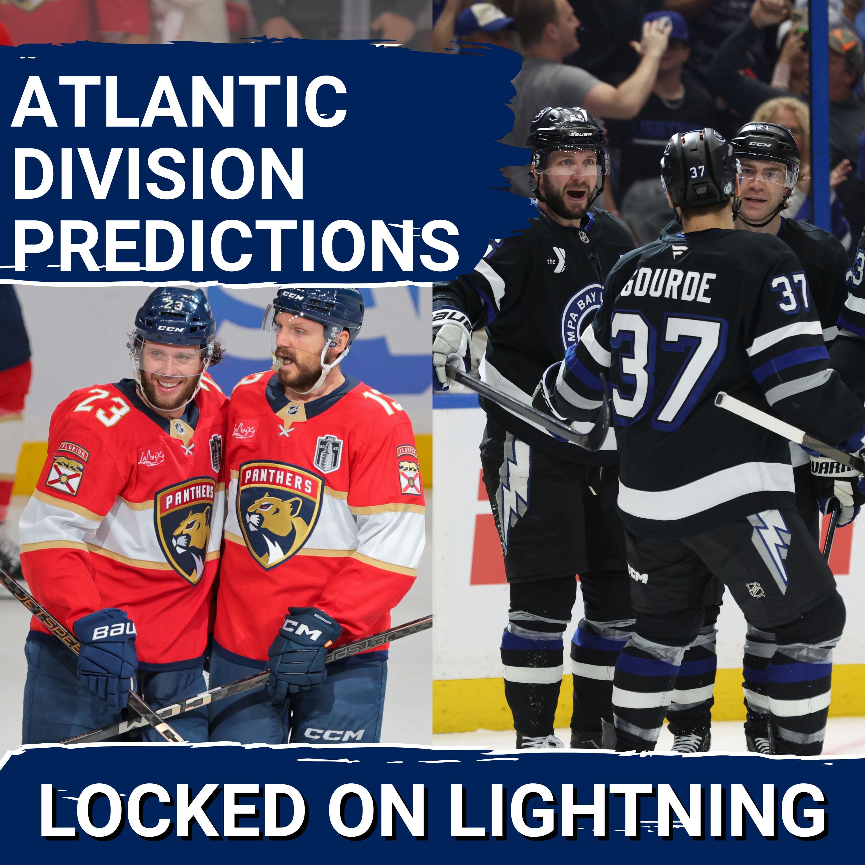 ATLANTIC DIVISION PREDICTIONS: Can the LIGHTNING win the Atlantic? Will the PANTHERS still contend?