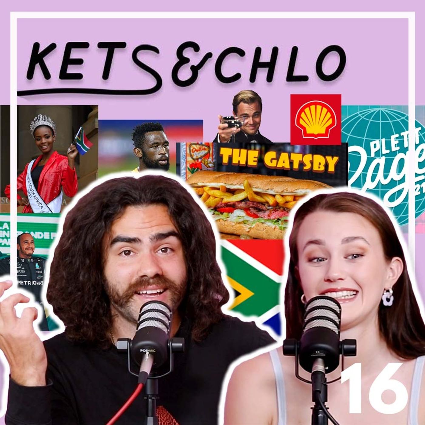 KETS & CHLO | Bafana Bafana | Shell Blasting | Great Gastby | FW de Klerk | King Kolisi | Exams #16