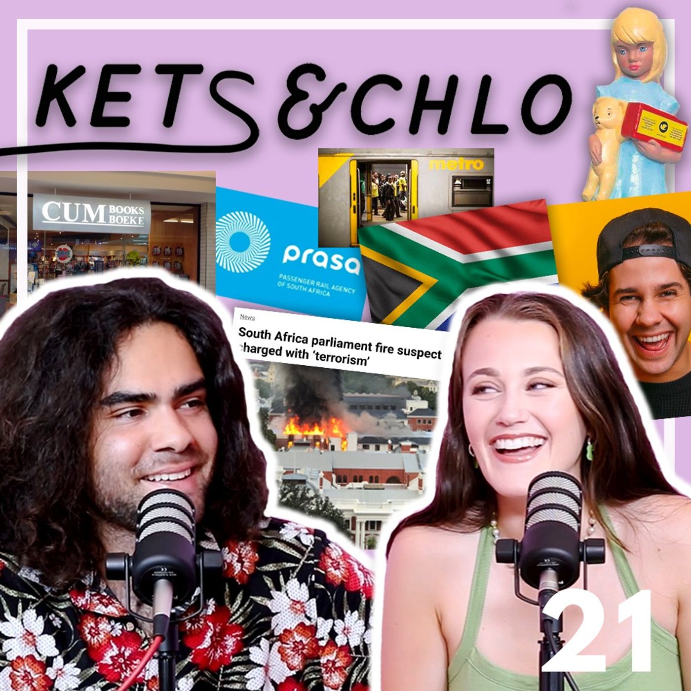 KETS & CHLO 2022 | Matric Results | David Dobrik | Parliament Fire | Novak Djokovic | Euphoria #21