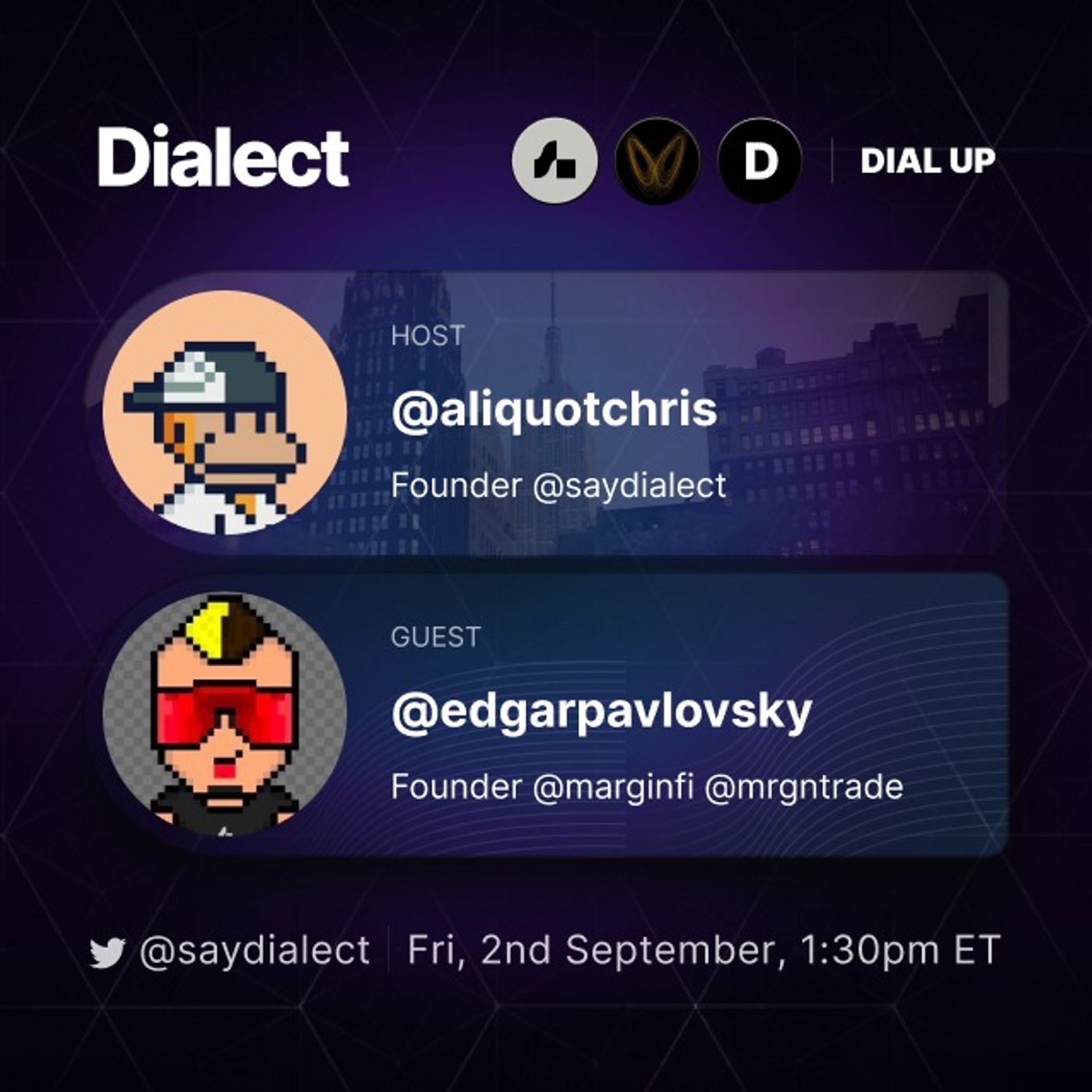 DIAL UP: @edgarpavlovsky