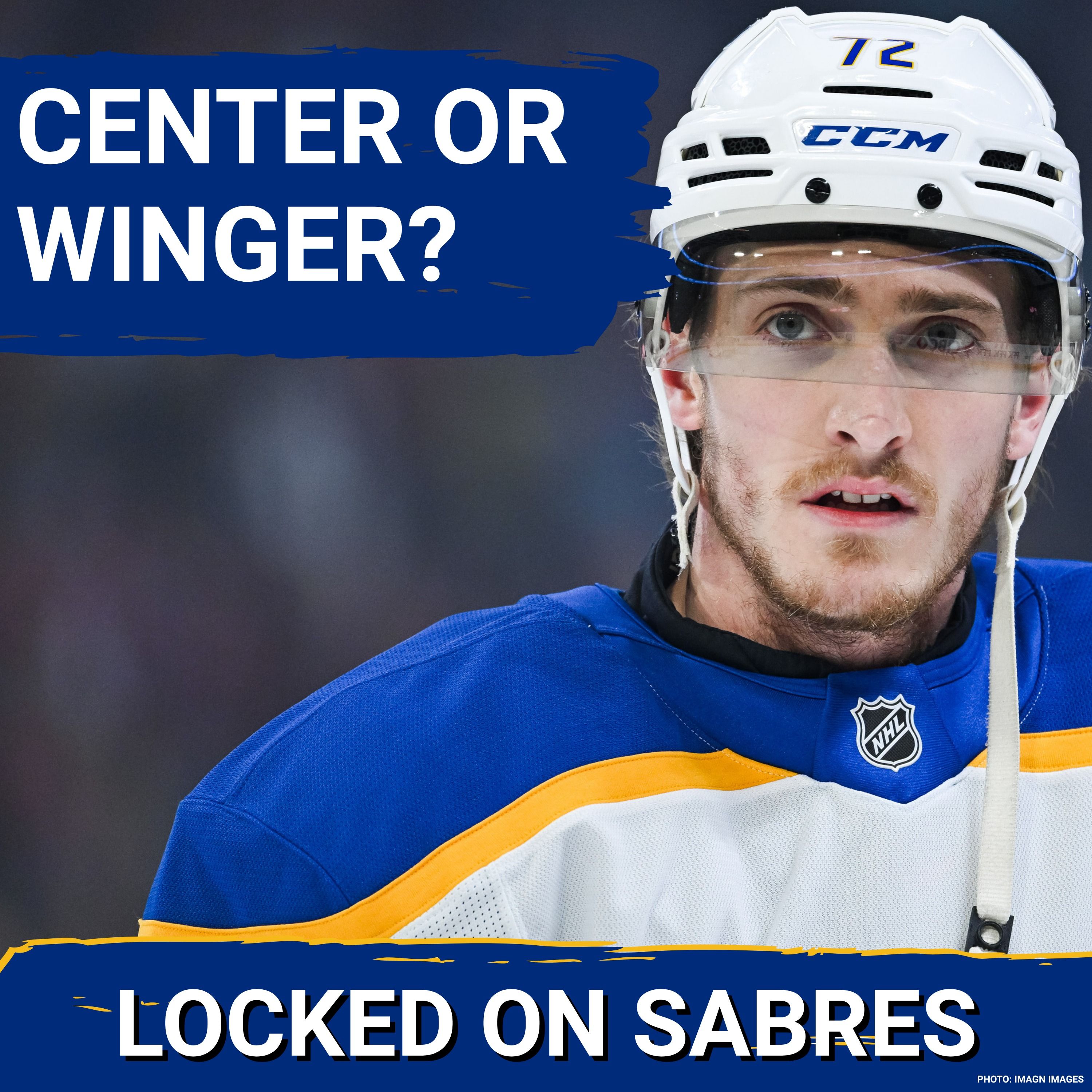 CENTER or WINGER for Tage Thompson going forward for the Buffalo Sabres? episode artwork