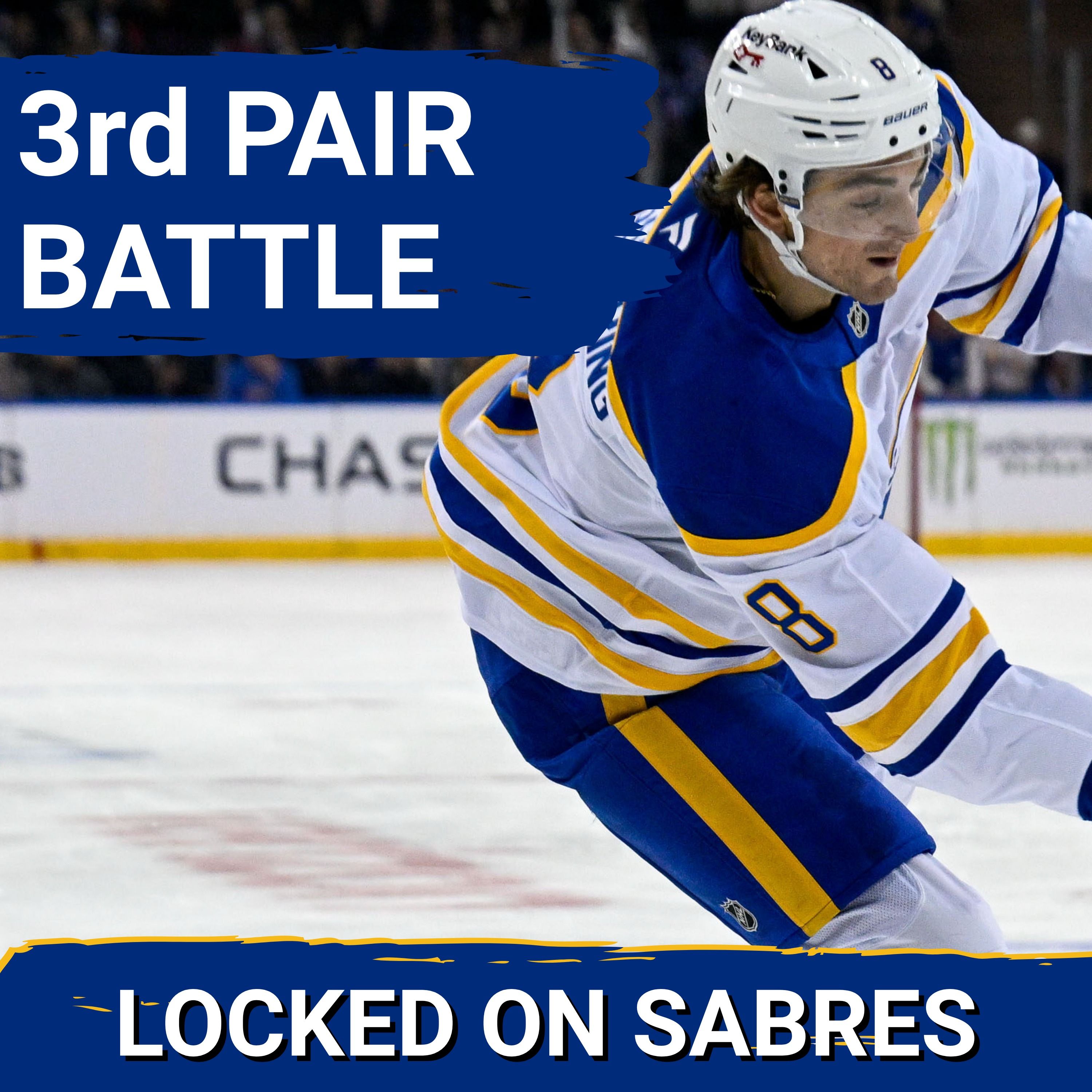 Buffalo Sabres THIRD PAIR BATTLE heats up with Michael Kesselring finally playing
