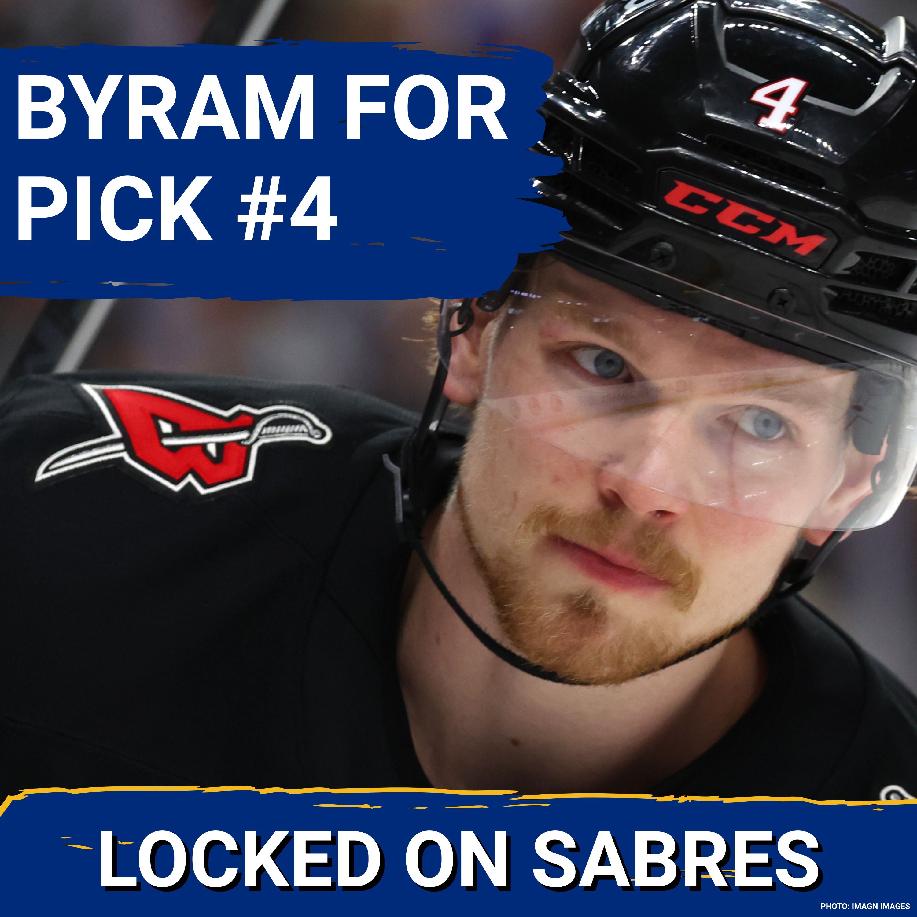 Bowen Byram for 4th overall pick is HIGHWAY ROBBERY for the Buffalo Sabres in trade with Chicago