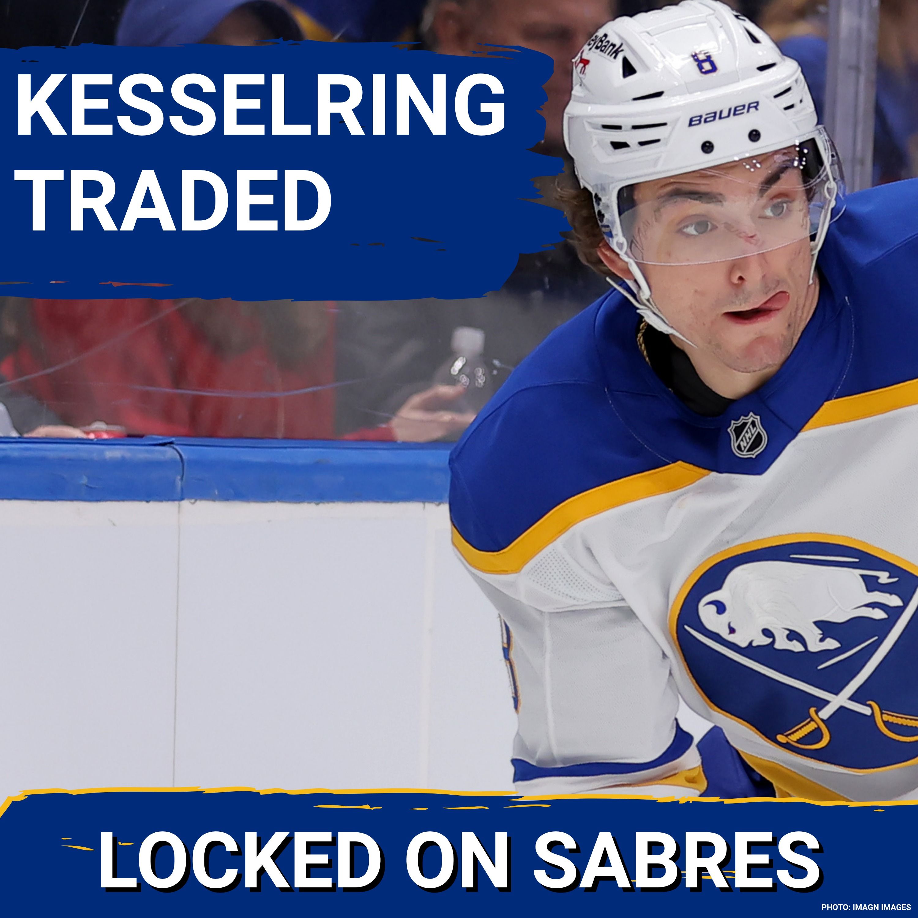 Michael Kesselring TRADED for a trade-up in the 1st round by the Buffalo Sabres