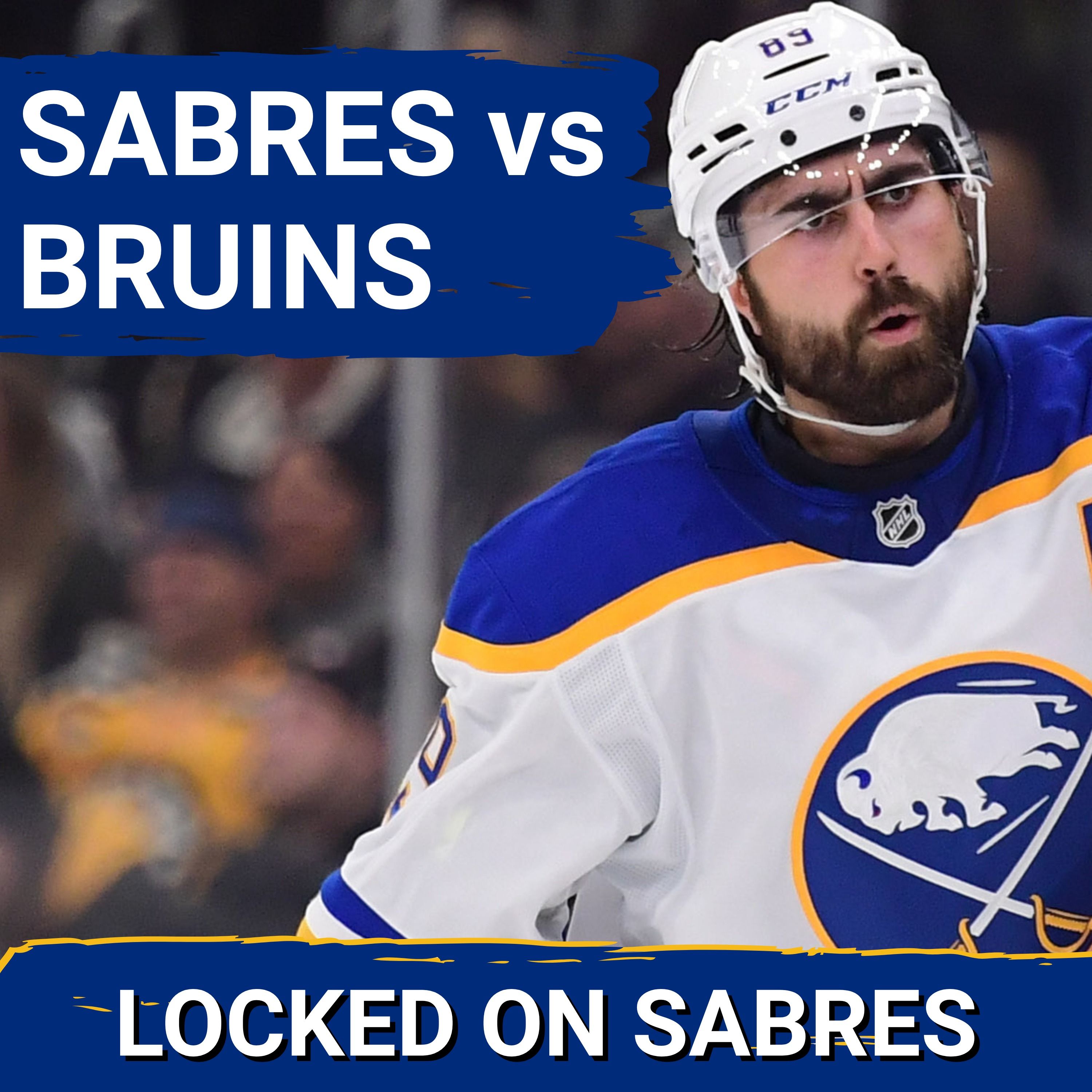 PLAYOFF SERIES SET between the Buffalo Sabres and the Boston Bruins in Round One