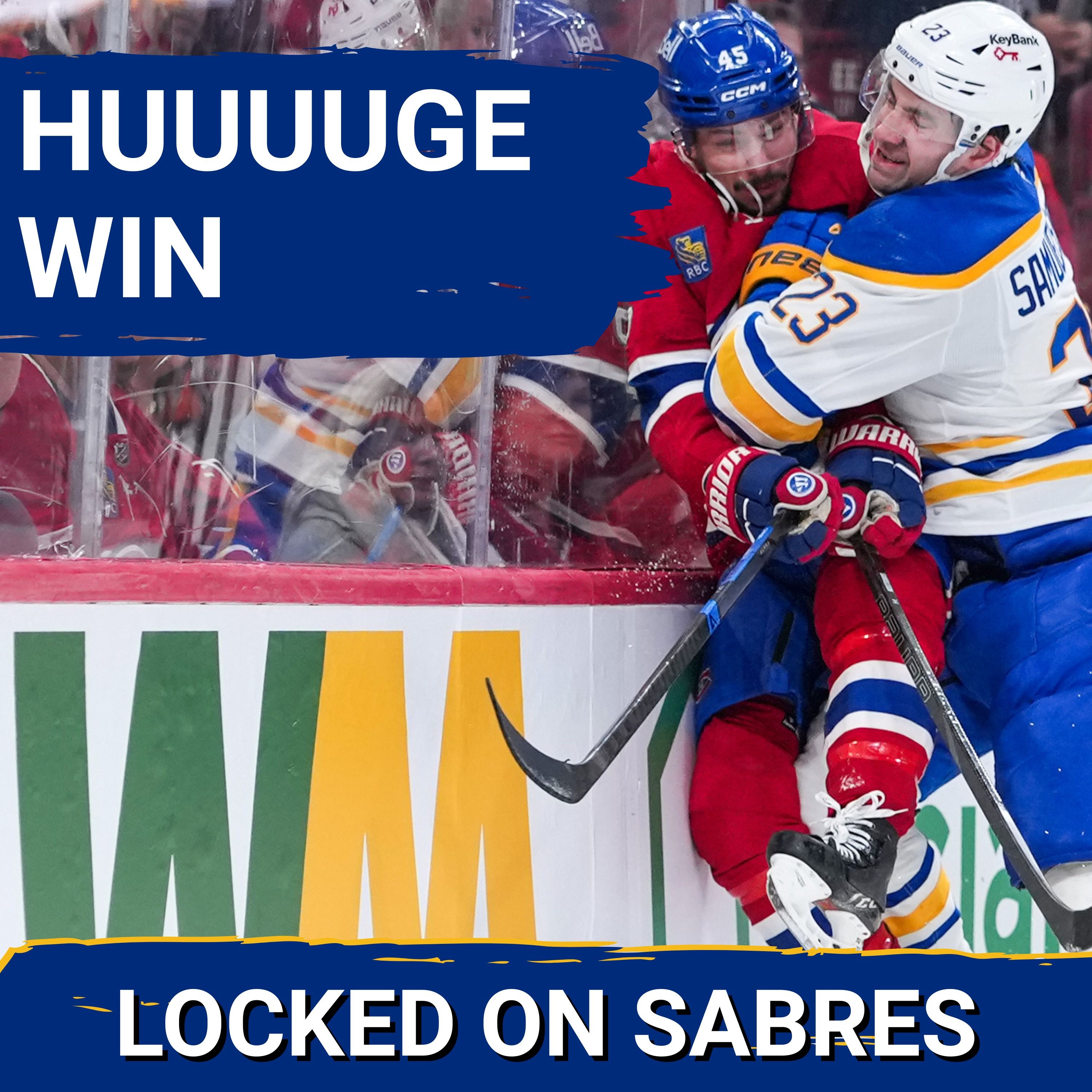 Buffalo Sabres DROP the Montréal Canadiens for a HUUUGE win in the standings