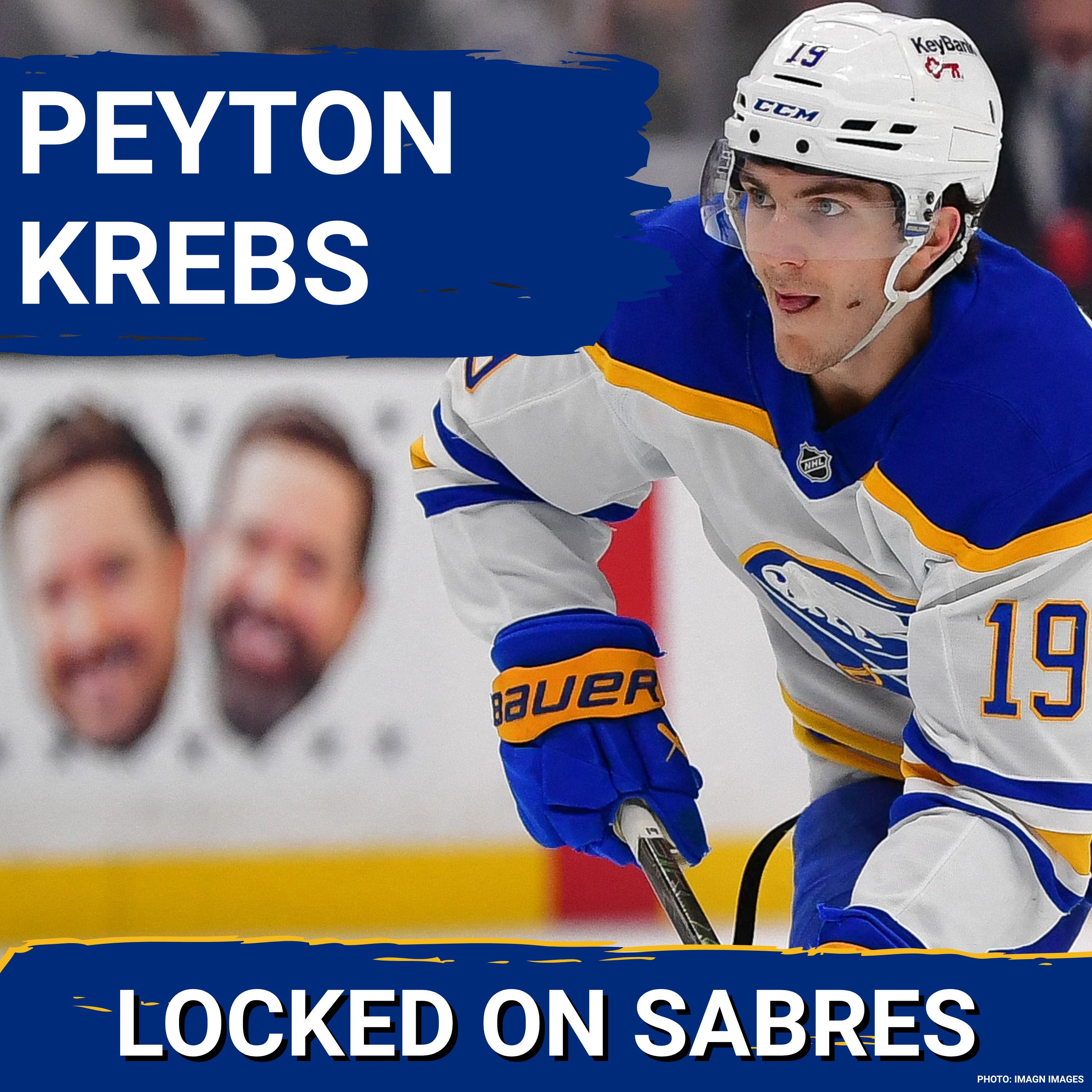 Peyton Krebs' future is CLOUDED with the Buffalo Sabres as he files for arbitration episode artwork