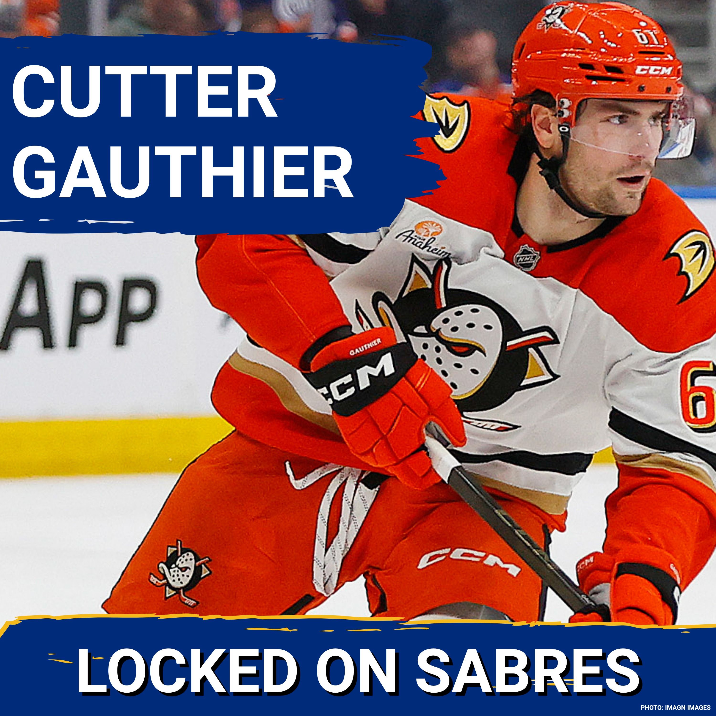 Buffalo Sabres should ATTACK the Ducks with Cutter Gauthier pursuit