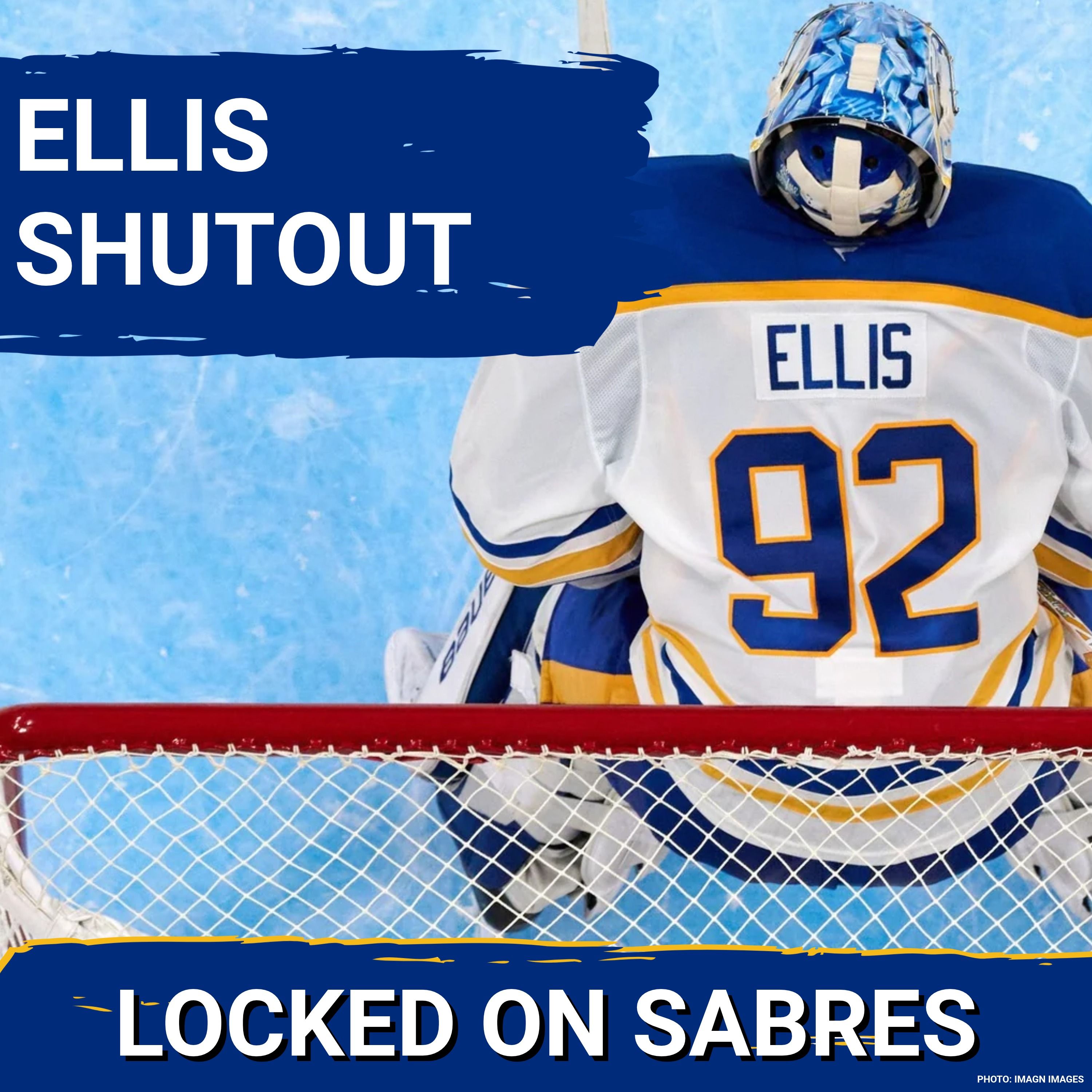 Colten Ellis SHUTS OUT the Sharks and makes case for most starts for the Buffalo Sabres
